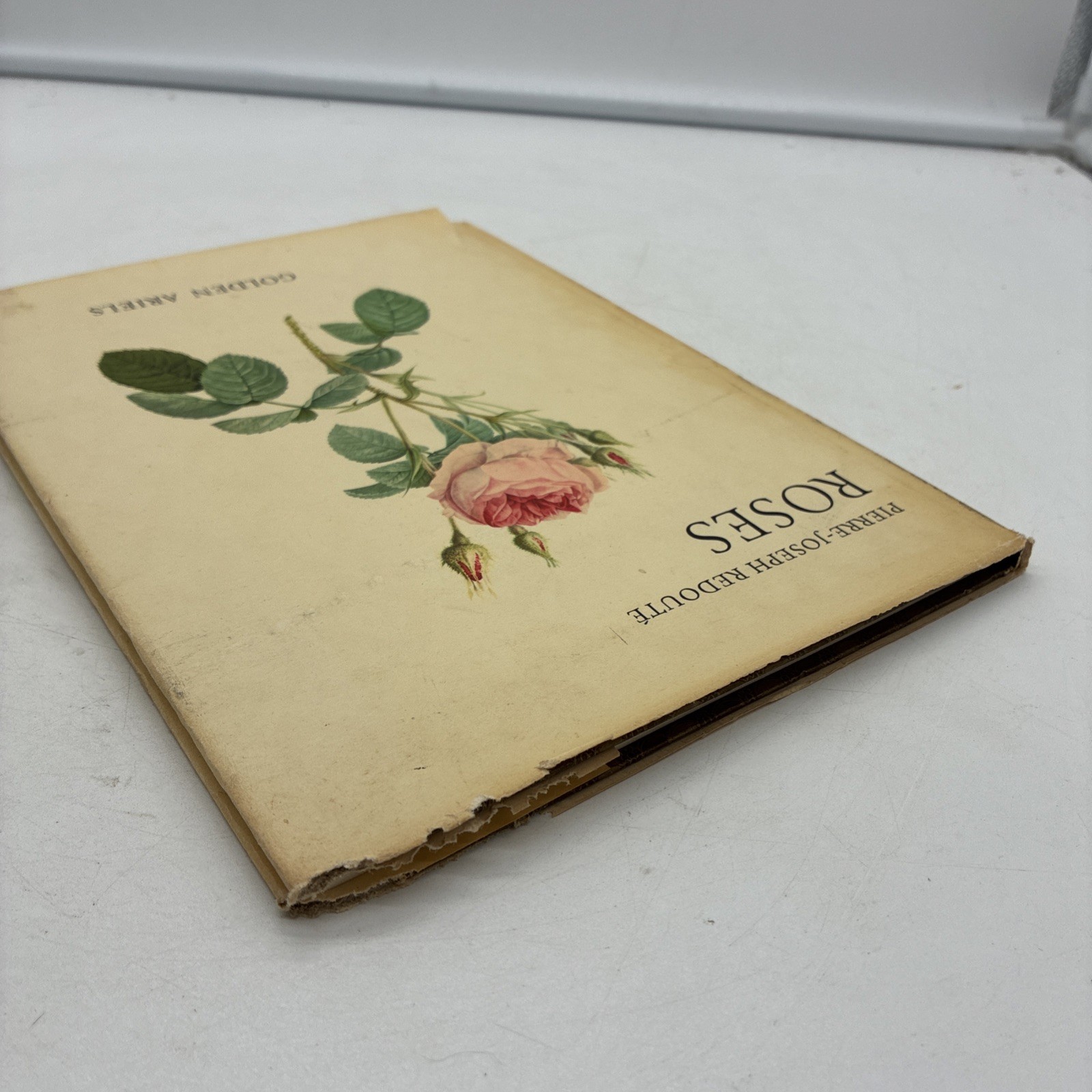 Roses by Pierre Joseph Redoute Golden Ariels First Published 1963 Dust Jacket