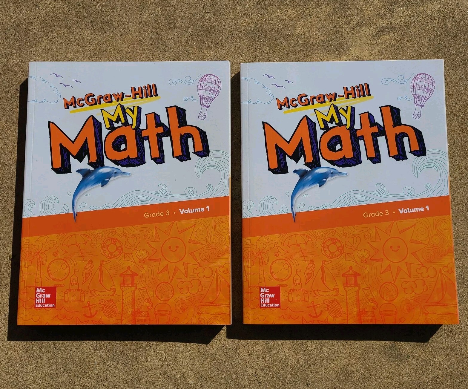 McGraw-Hill My Math Book (Grade 3) Volumes 1 and 2, Student Edition Set, 2 Books