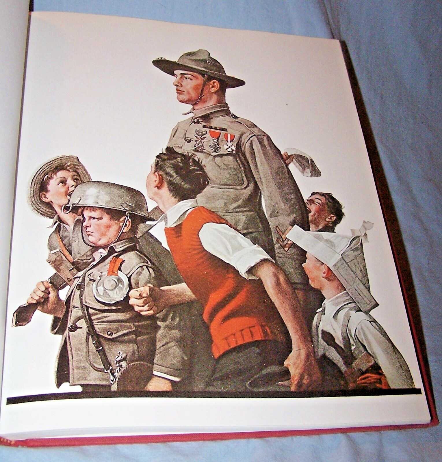 102 Favorite Paintings by Norman Rockwell w/dj HB-1978-160 pages
