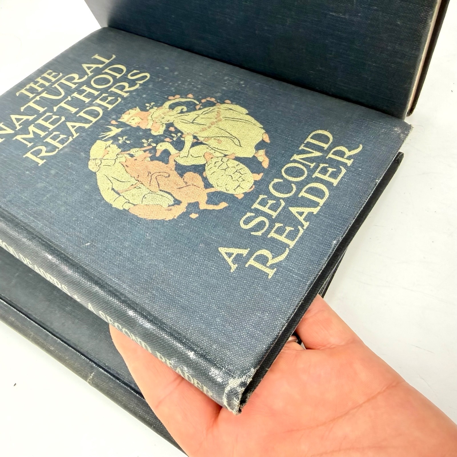 Antique Natural Method Readers Set 1st 2nd 3rd McManus Haaren Scribner 1914-1916