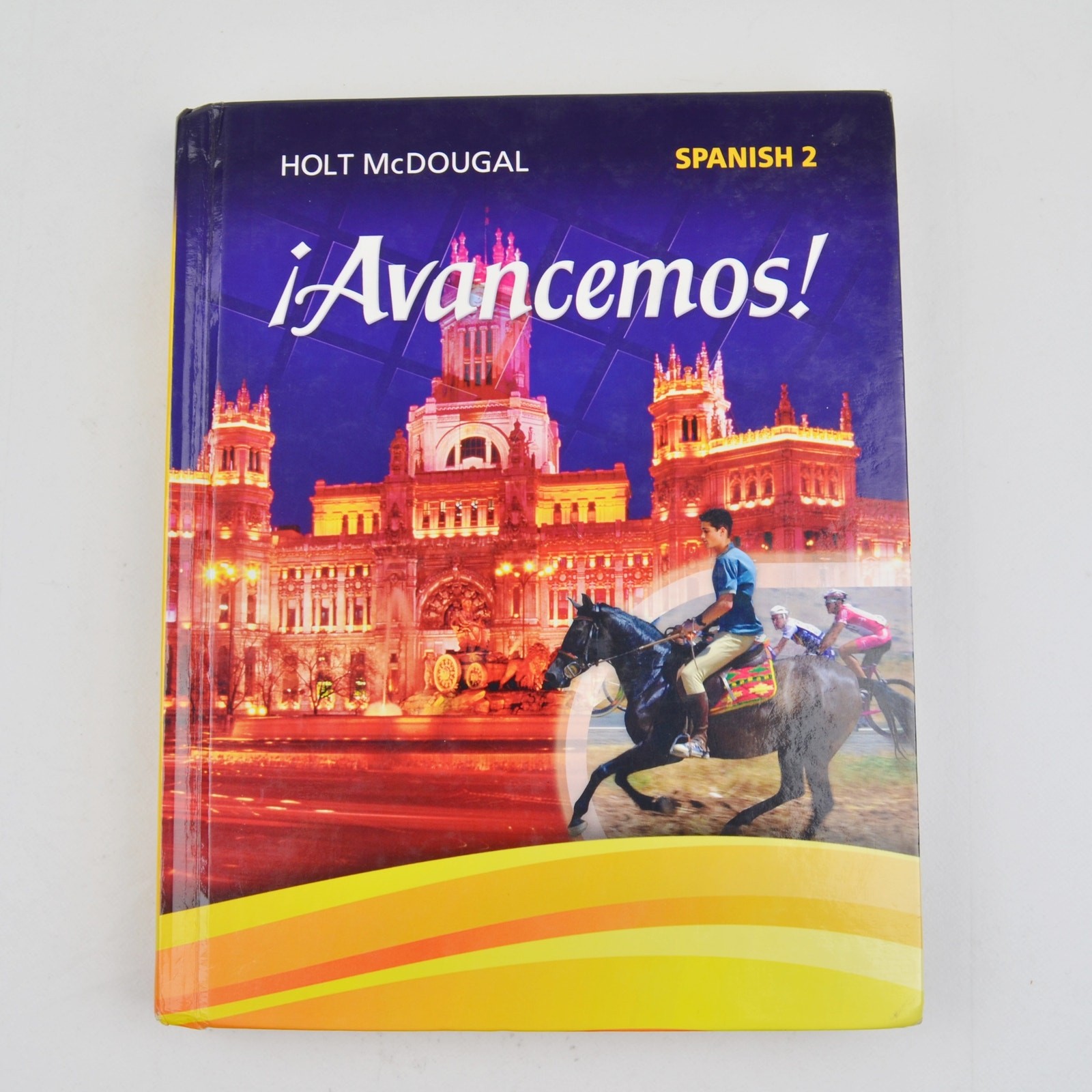 Avancemos! Spanish 2 Student Textbook by Holt McDougal – 2013 Hardcover (D)