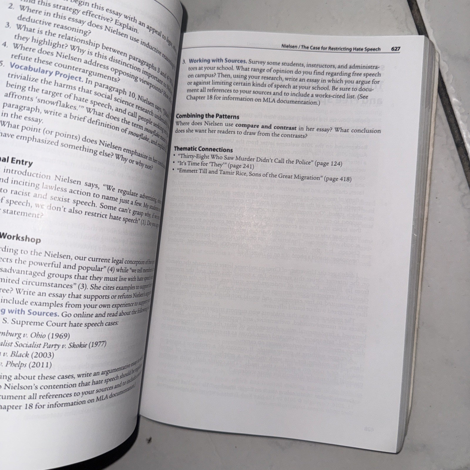 Patterns for College Writing:Rhetorical Reader 16th Kirszner/Mandela -Hardcover