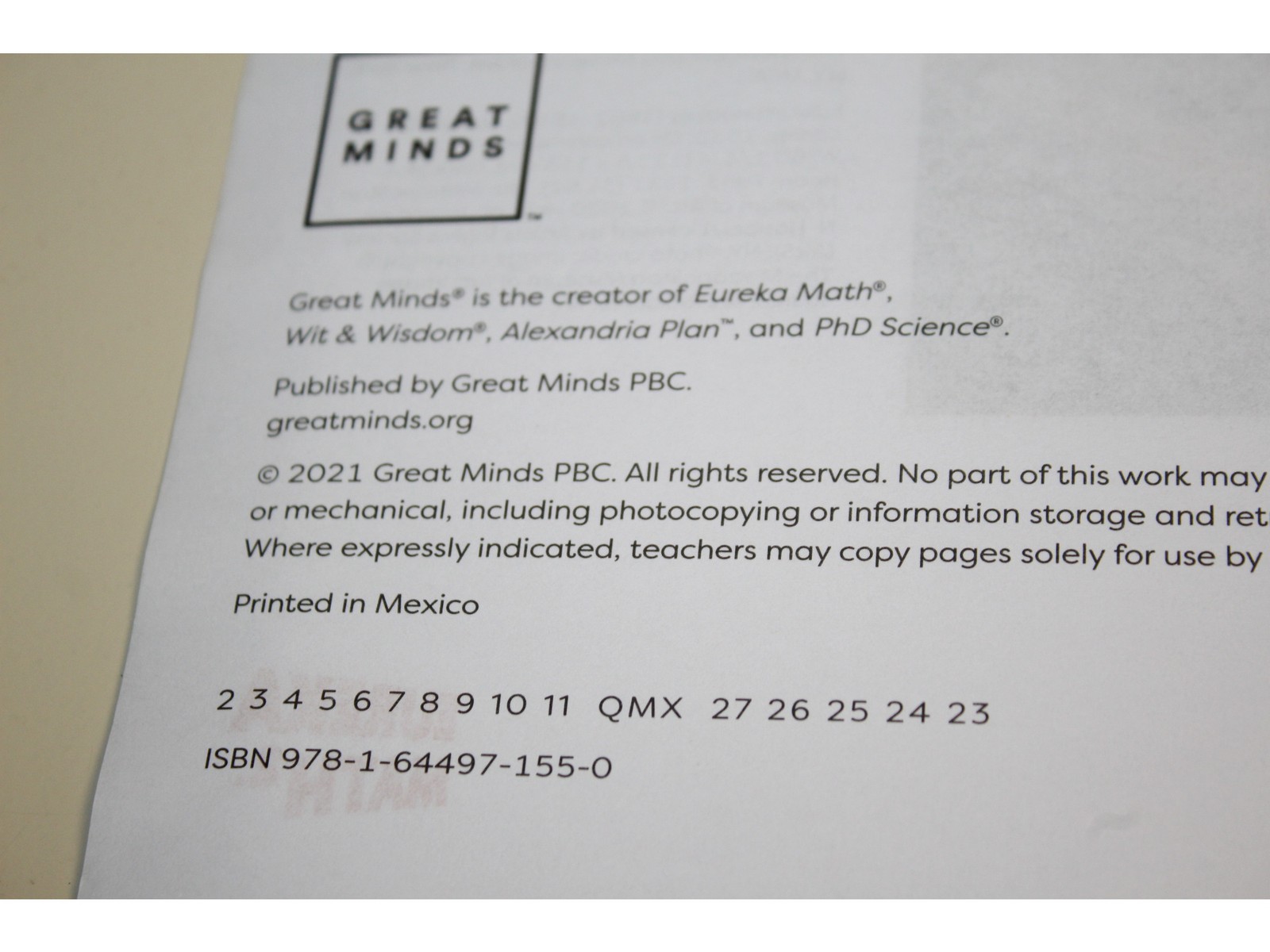 Eureka Math² Squared Grade 1 Module 1 Teacher Book – Weight: 35 oz.