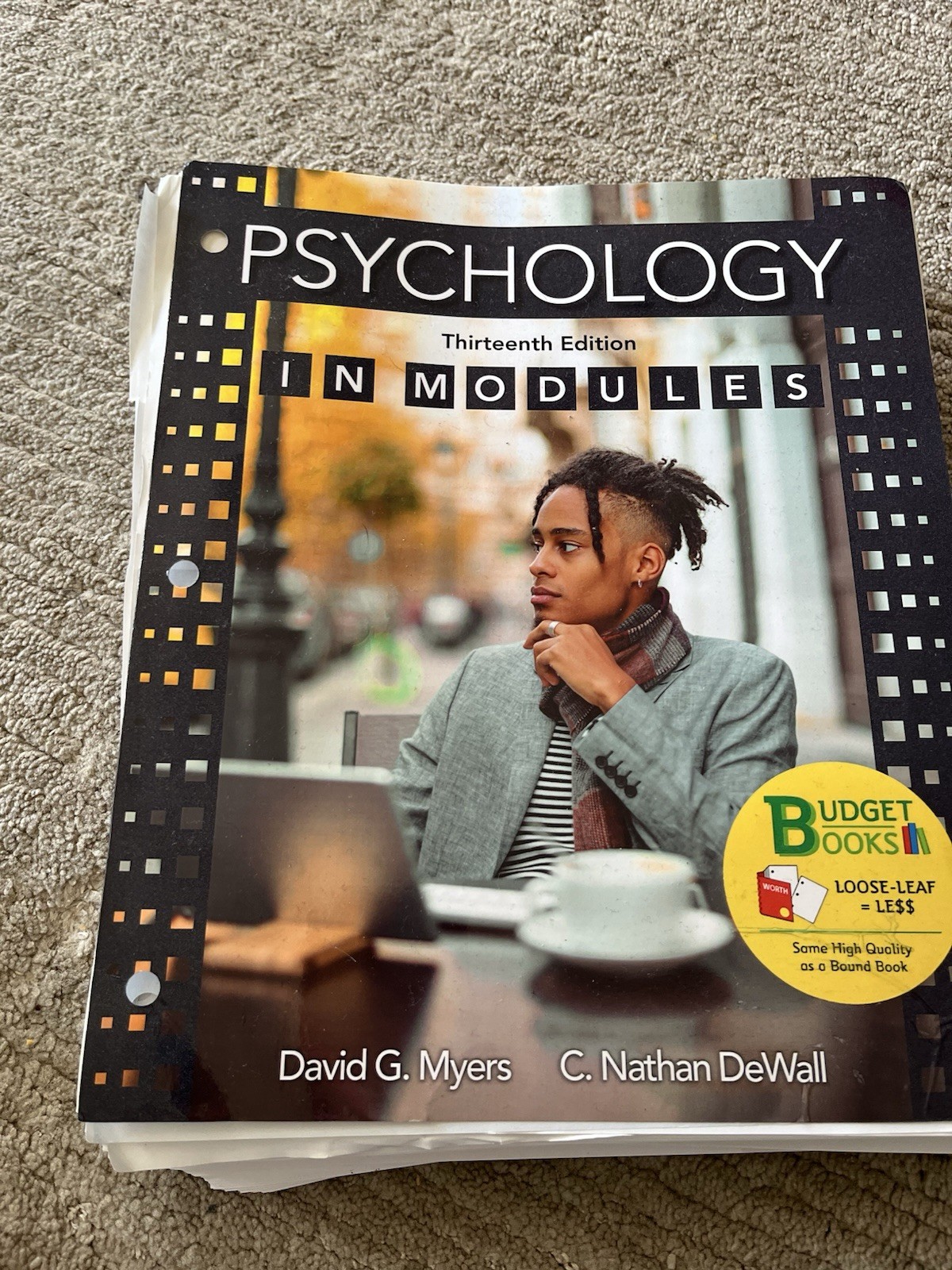 Psychology in Modules Thirteenth Edition Loose-Leaf Textbook by Myers & DeWall