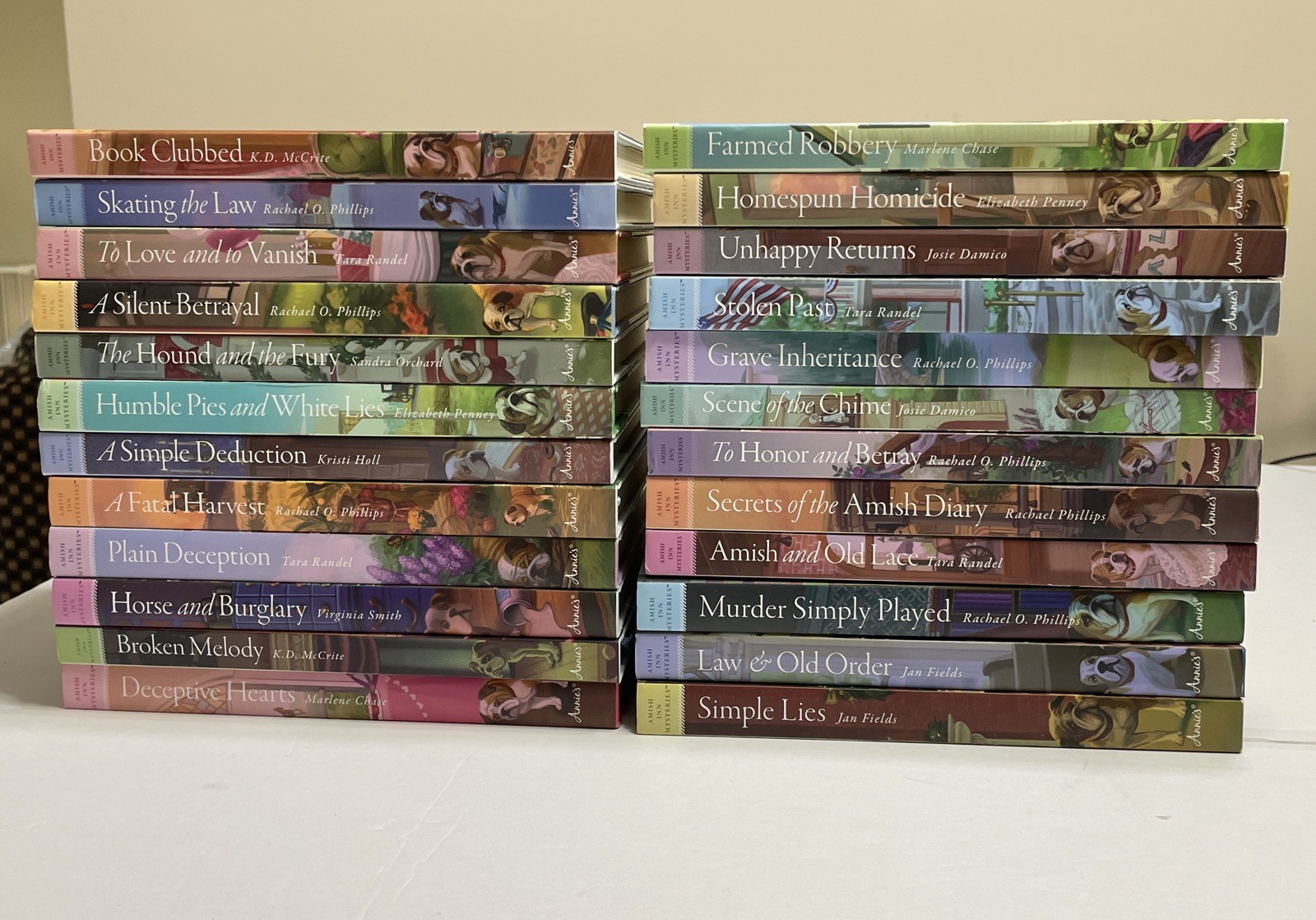Annie’s Amish Inn Mysteries COMPLETE Set (24 Books) Hardcover NEW & LIKE NEW!