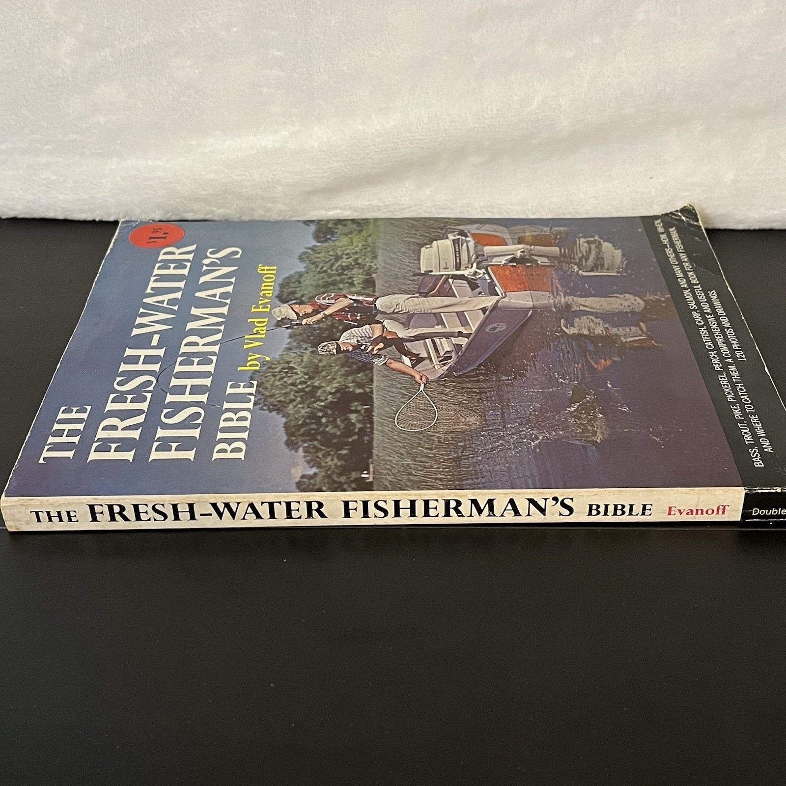 Vintage 1964 The Fresh-Water Fisherman&rsquo;s Bible Book 180 Pages Vlad Evanoff