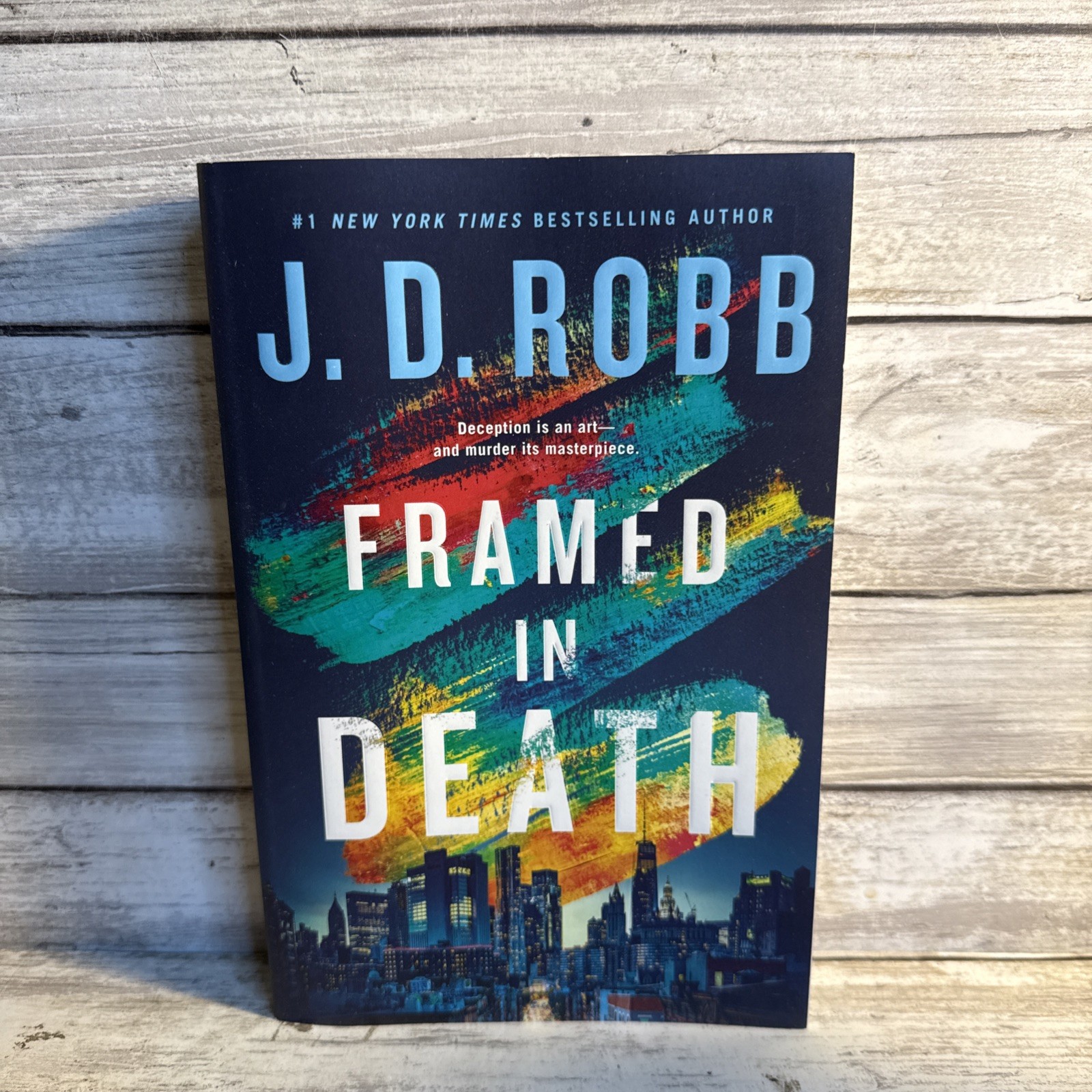 New! Framed in Death by J. D. Robb (2026, Trade Paperback) Deception Is An Art