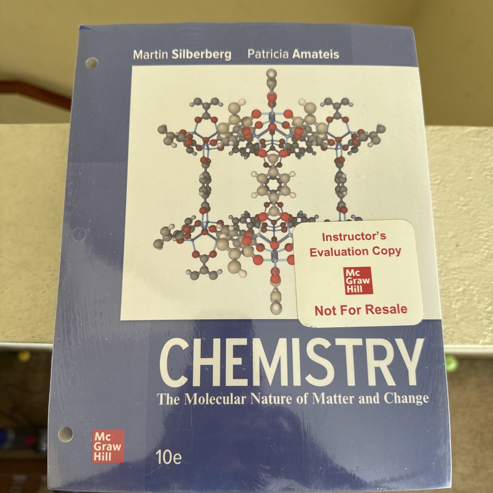 NEW Chemistry The Molecular Nature Of Matter And Change Silberberg Loose 10e