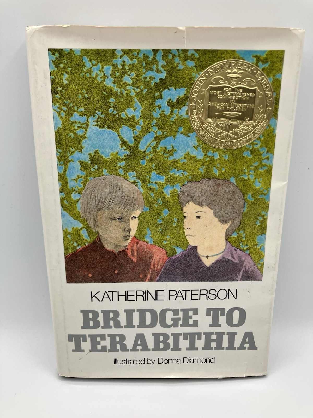 Bridge to Terabithia Newbery Medal Katherine Paterson 1977 Good 1st Edition