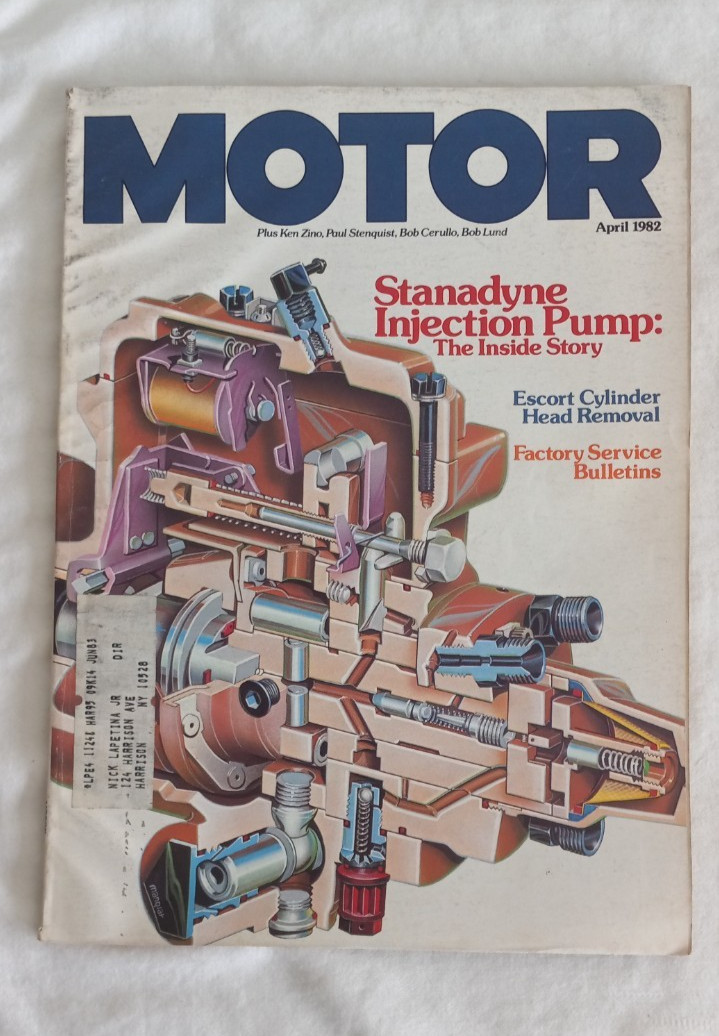 MOTOR Magazine April 1982 102 Pages Great Car repair Tips