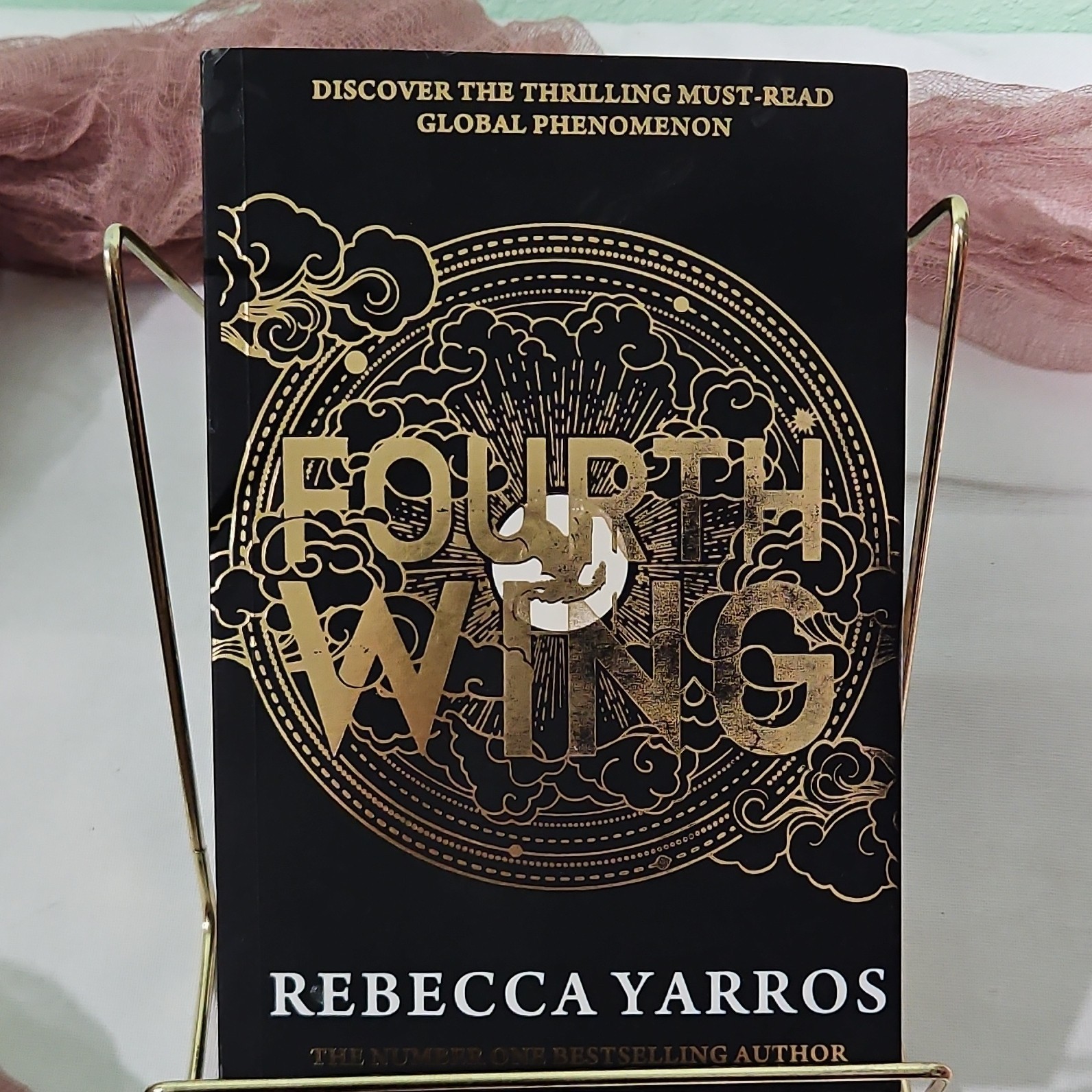Rebecca Yarros Fourth Wing The Empyrean Ser Piatkus Paperback Signed