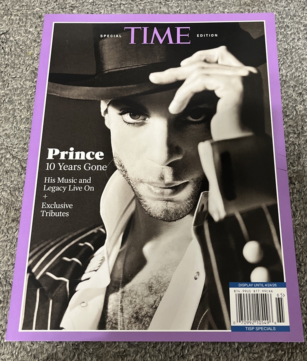 PRINCE 10 YEARS GONE – TIME MAGAZINE – SPECIAL EDITION 2026 – BRAND NEW