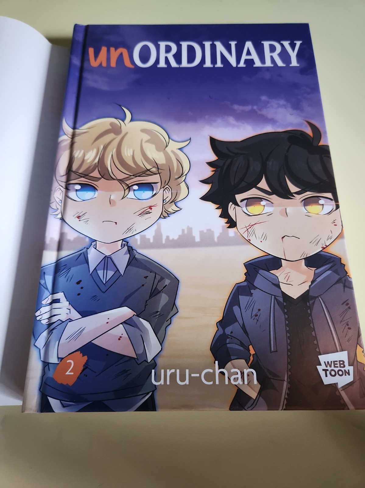 FIRST EDITION UNORDINARY SIGNED BY AUTHOR URU-CHAN HC COLLECTIBLE COMIC BOOK F3