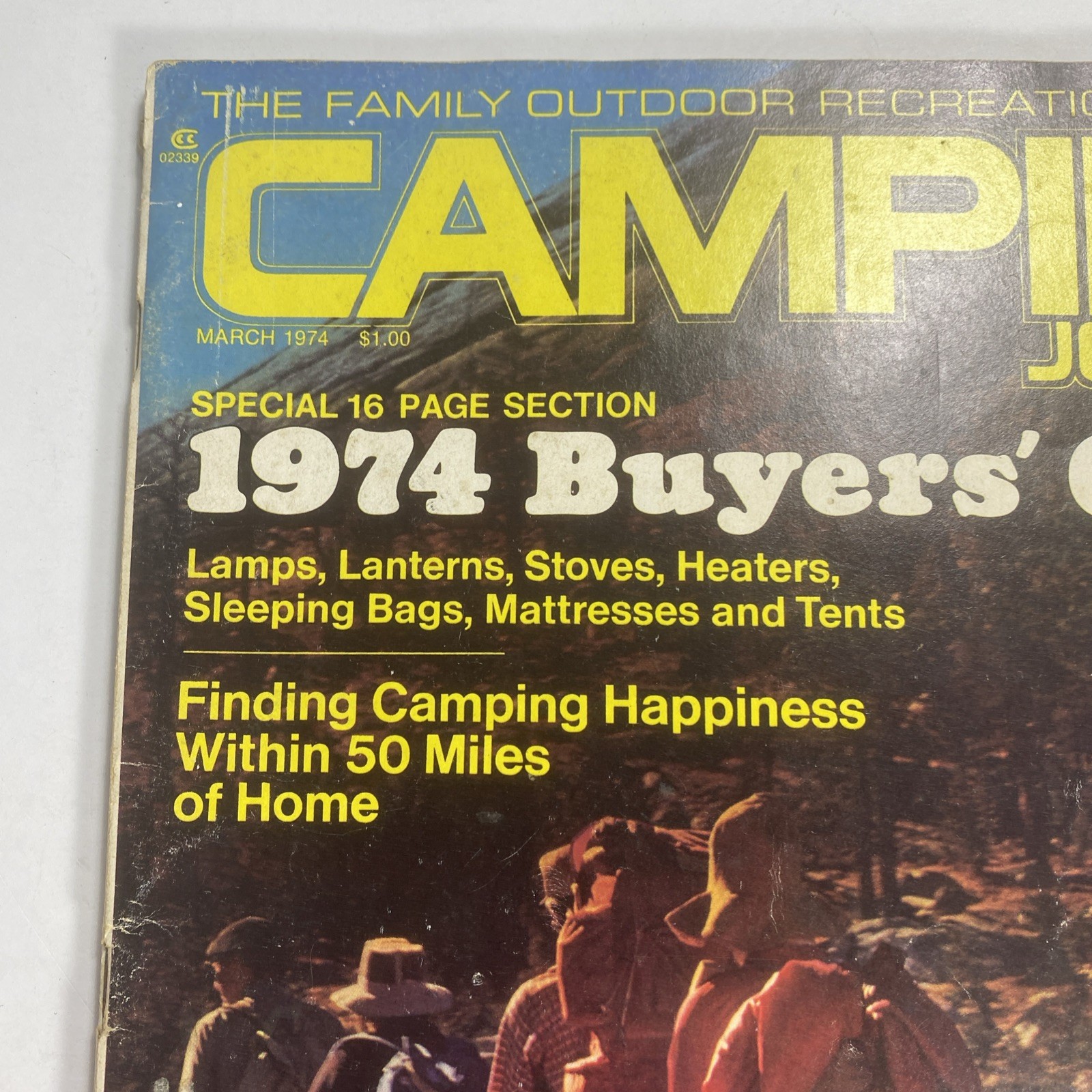 Camping Journal March 1974 Buyer&rsquo;s Guide Outdoor Recreation Magazine