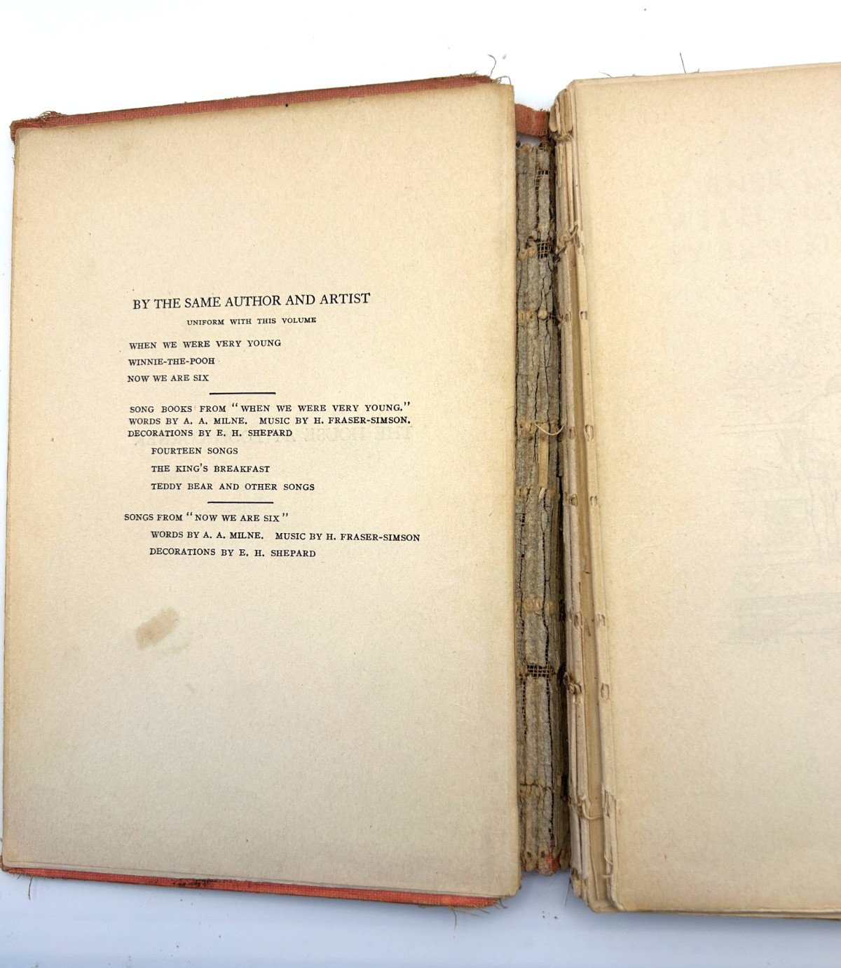 The House at Pooh Corner Book by A. A. Milne Fifty First Printing 1928 Fair