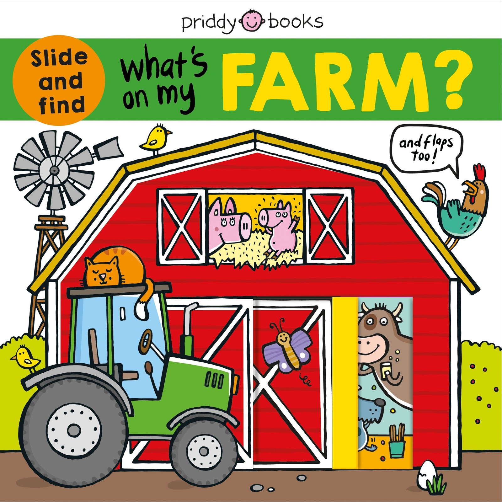 What&rsquo;s on My Farm?: A Slide-And-Find Book With Flaps
