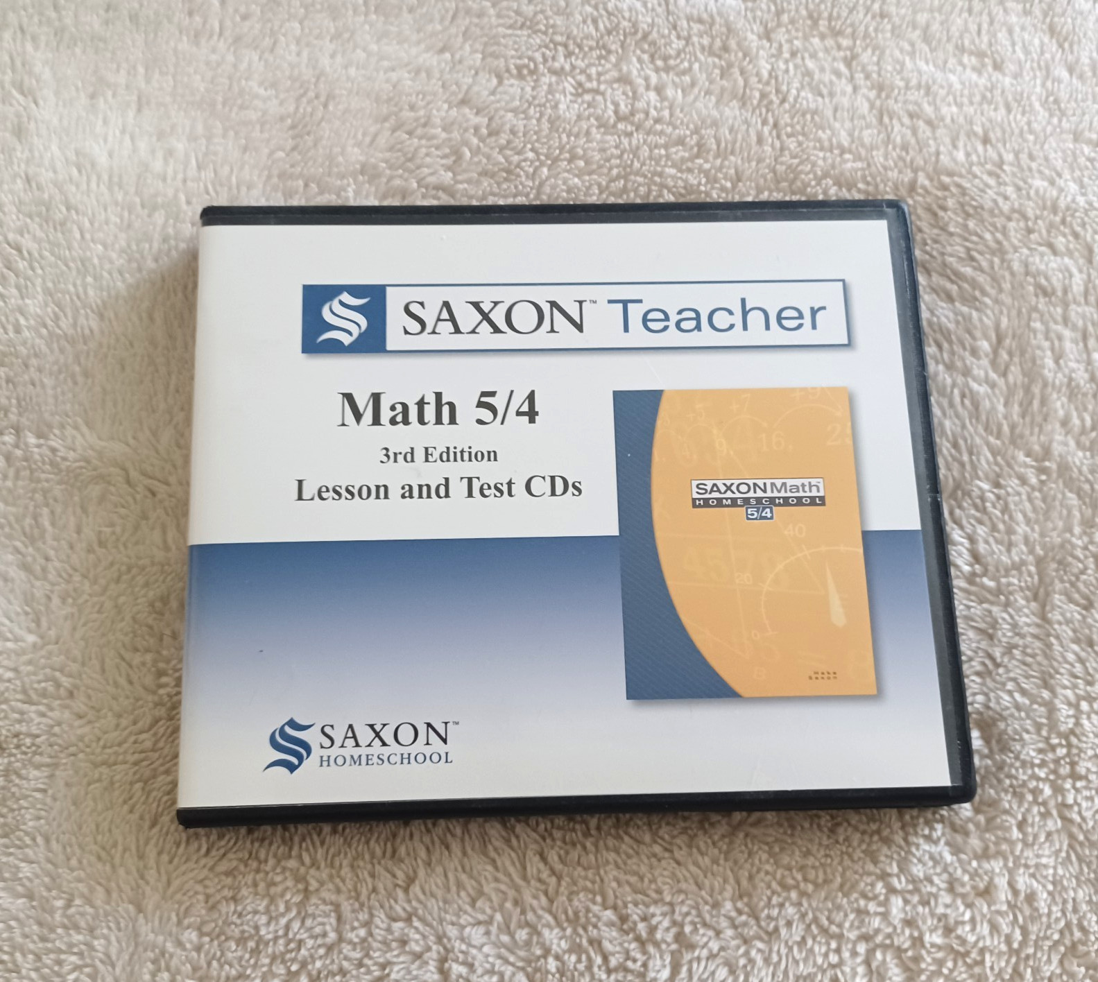 Saxon Math 5/4 Homeschool: Saxon Teacher CD ROM 3rd Edition by SAXON PUBLISHERS