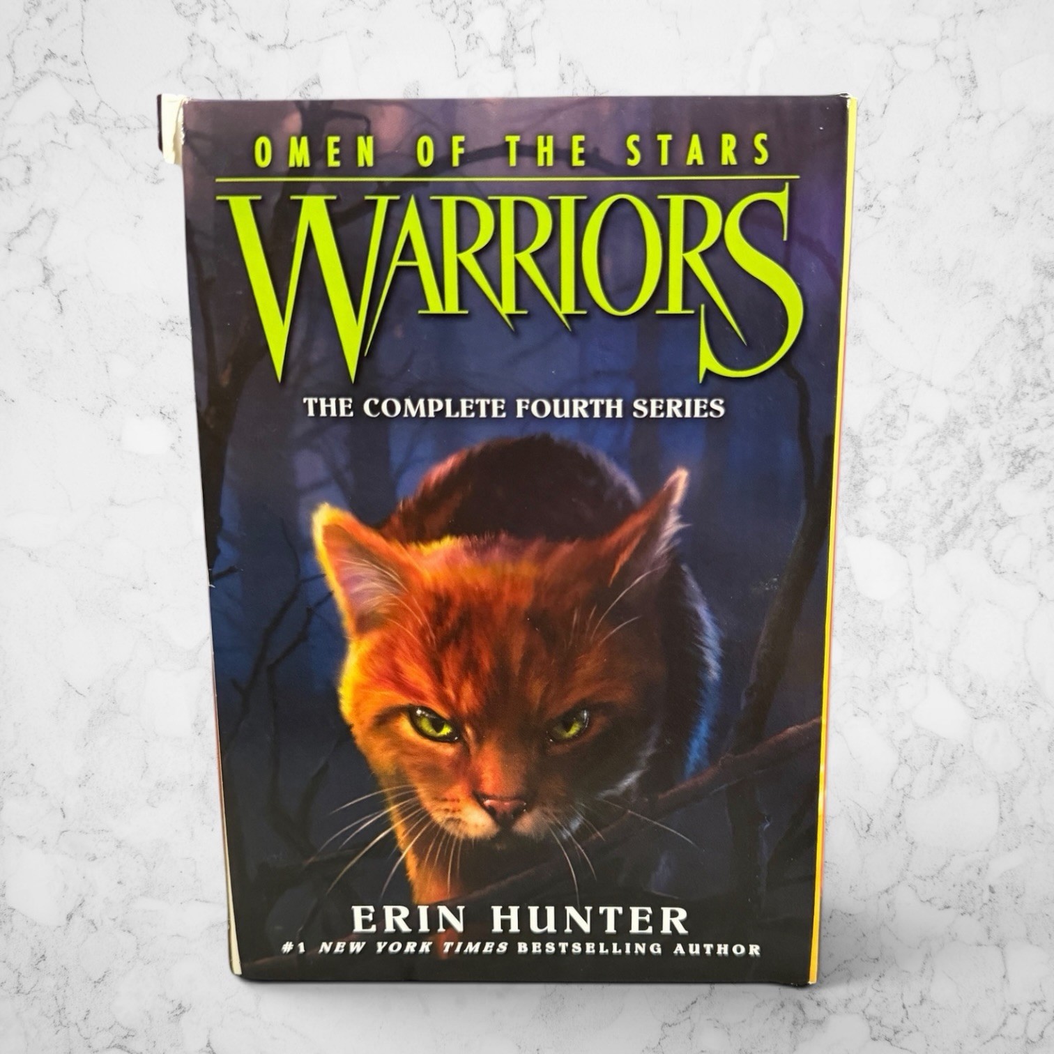 Warriors – Omen of the Stars – Complete 4th Series Box Set Books 1-6 Erin Hunter