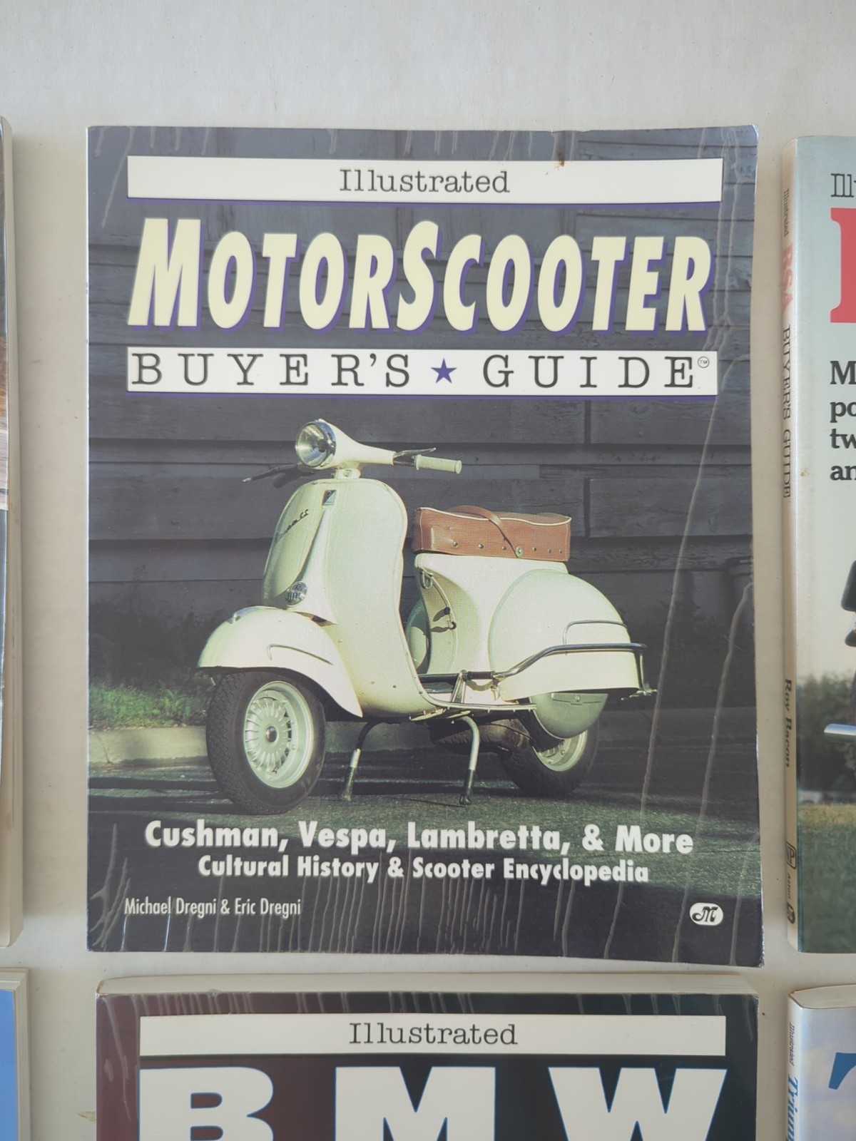 Lot Of 6 Illustrated Buyer&rsquo;s Guide Harley Indian MotorScooter BMW BSA Triumph