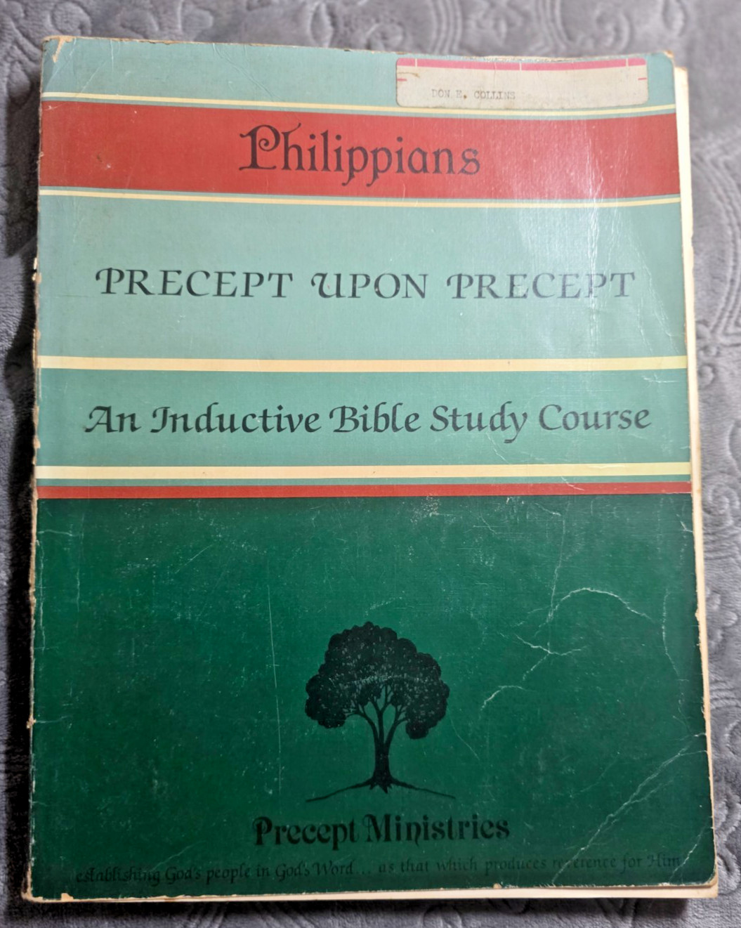 Precept Upon Precept Philippians Inductive Bible Study Workbook Kay Arthur 1980