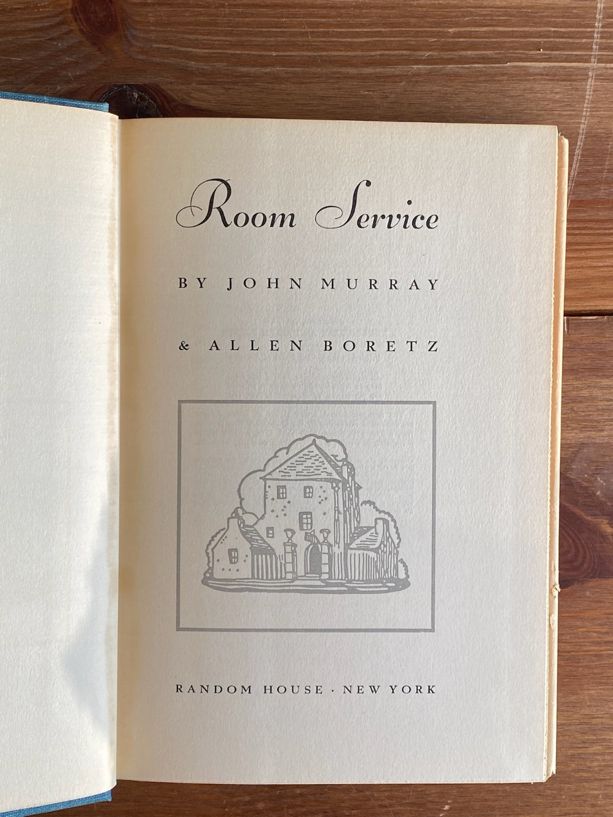 Broadway Comedy ~ Room Service ~ John Murray & Allen Boretz ~ 1937 1st HC DJ📌