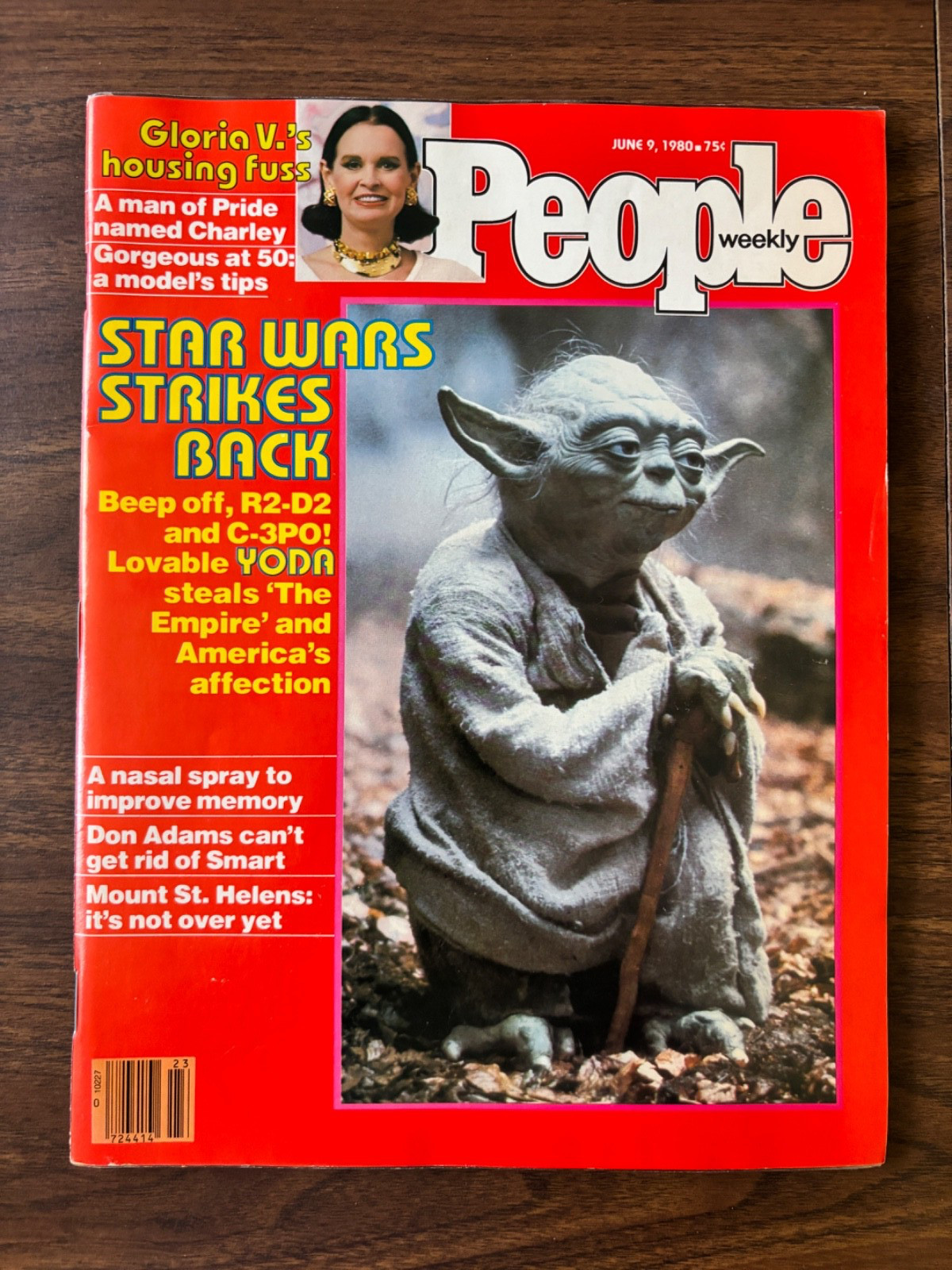 People Magazine July 9 1980 Empire Strikes Back Star Wars Yoda Oz NO LABEL