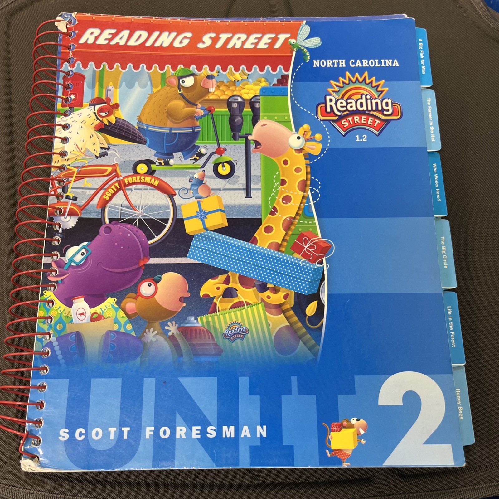 Reading Street 1.2 Unit 2 Teacher’s Edition Curriculum Homeschool North Carolina