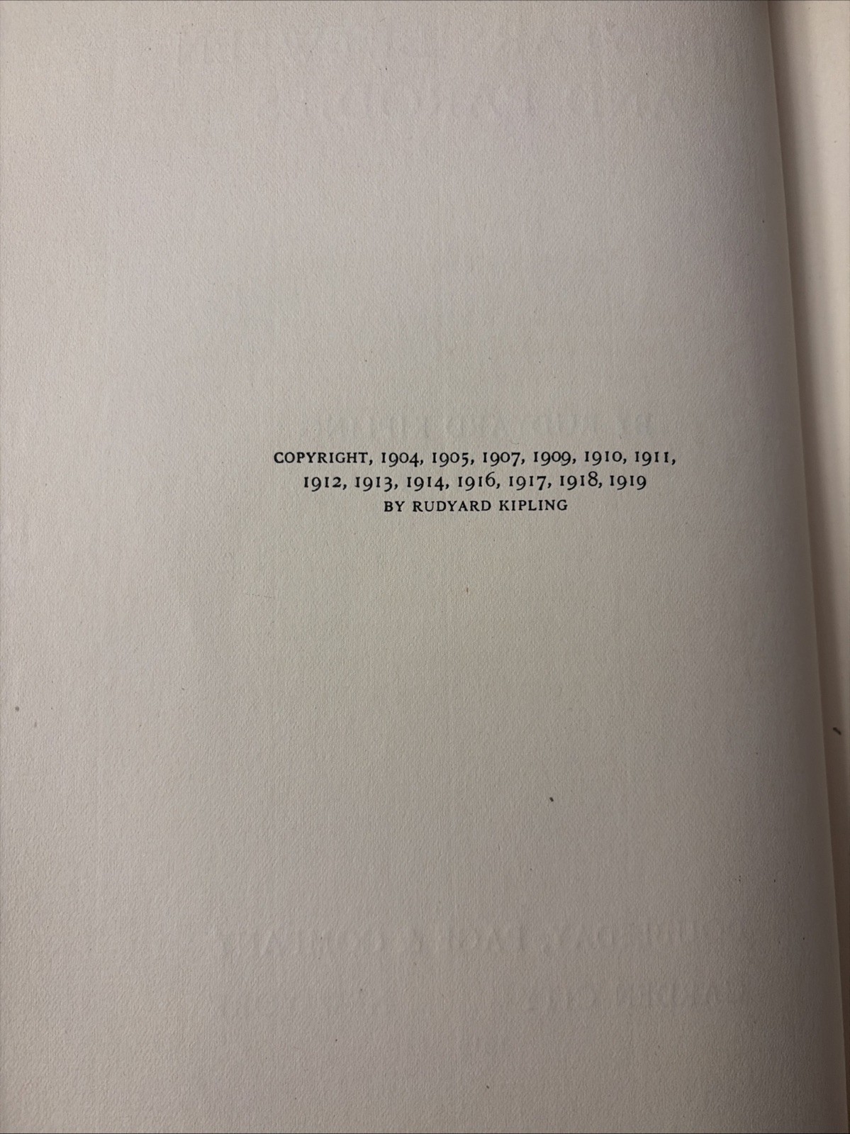 The Years Between and Parodies XXV (1919) HC Seven Seas Edition Limited Copy