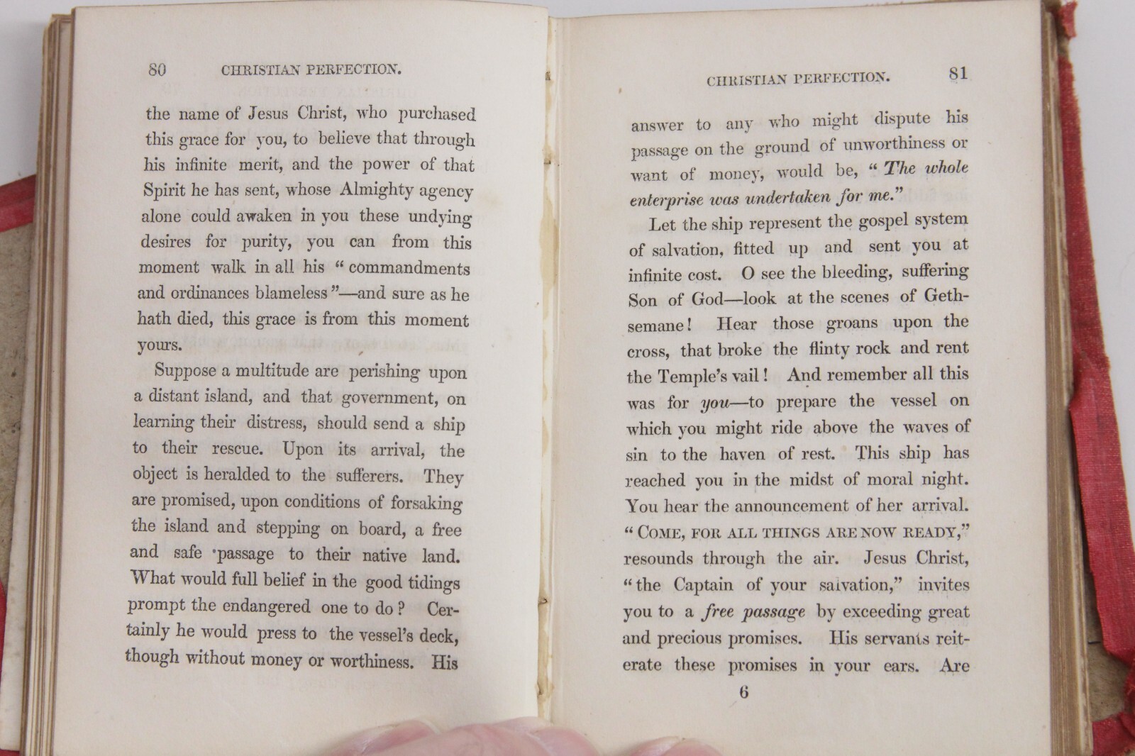 Things New & Old 1856 Rev Epenetus Owen Religion Faith 4.85&Prime; x 3.5&Prime; x .25&Prime;