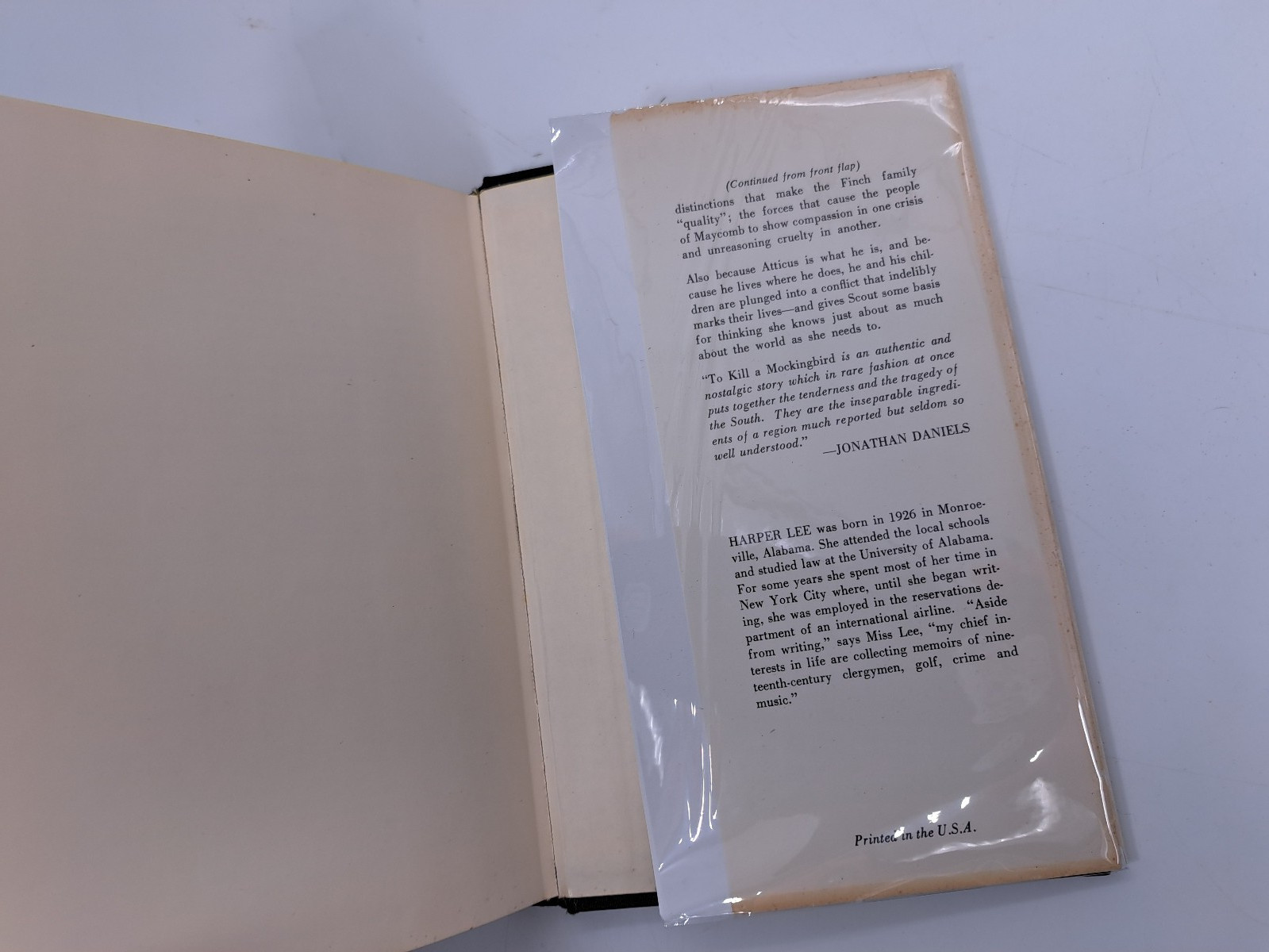 To Kill a Mockingbird ☆ Harper Lee ☆ First Book Club Edition ☆ 1960 (Capote)