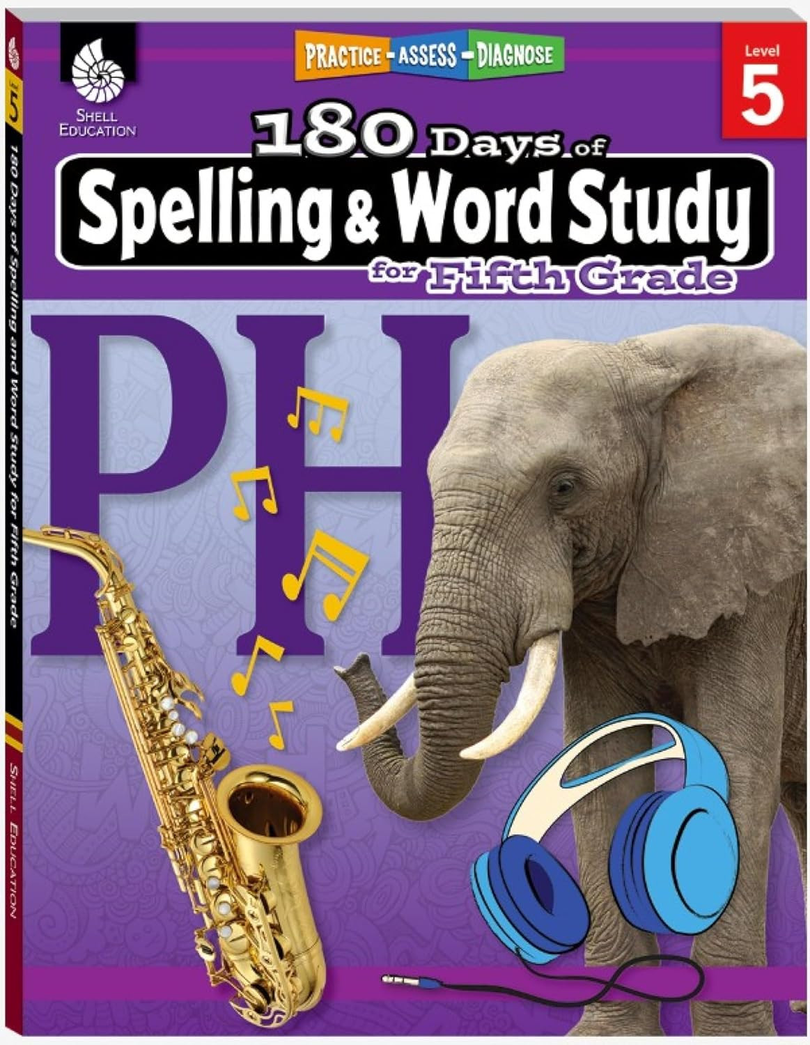 180 Days™: Spelling and Word Study for Fifth Grade: Practice, Assess, Diagnose
