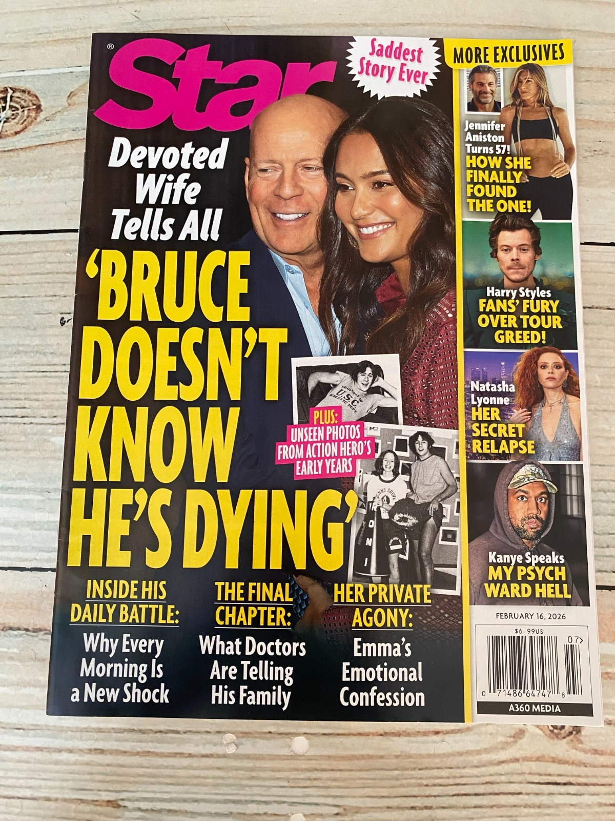 Star February 16, 2026 Magazine &lsquo;Bruce Doesn&rsquo;t Know He&rsquo;s Dying&rsquo;