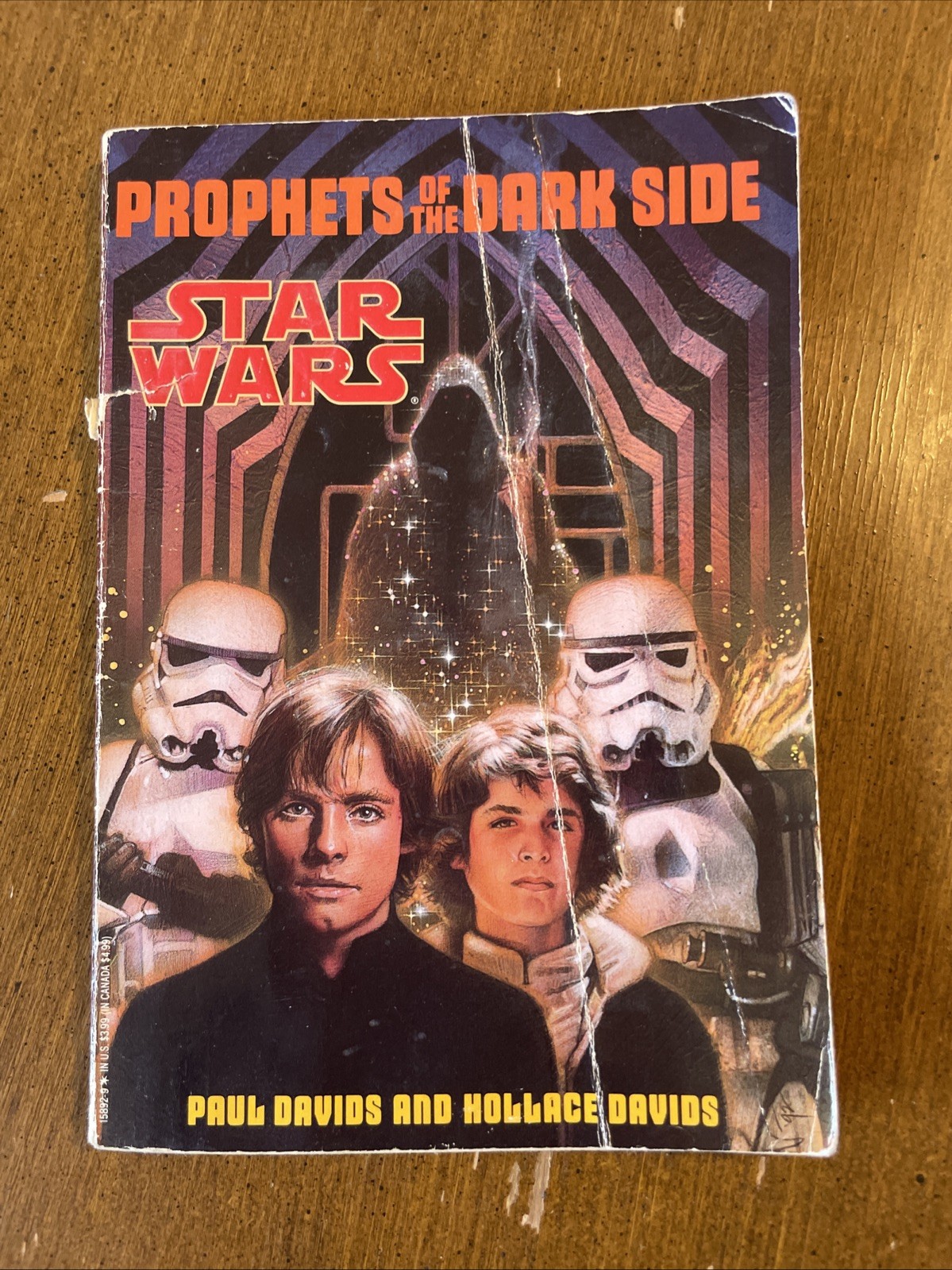 Star Wars Prophets of the Dark Side Book by Hollace and Paul Davids VINTAGE !!!