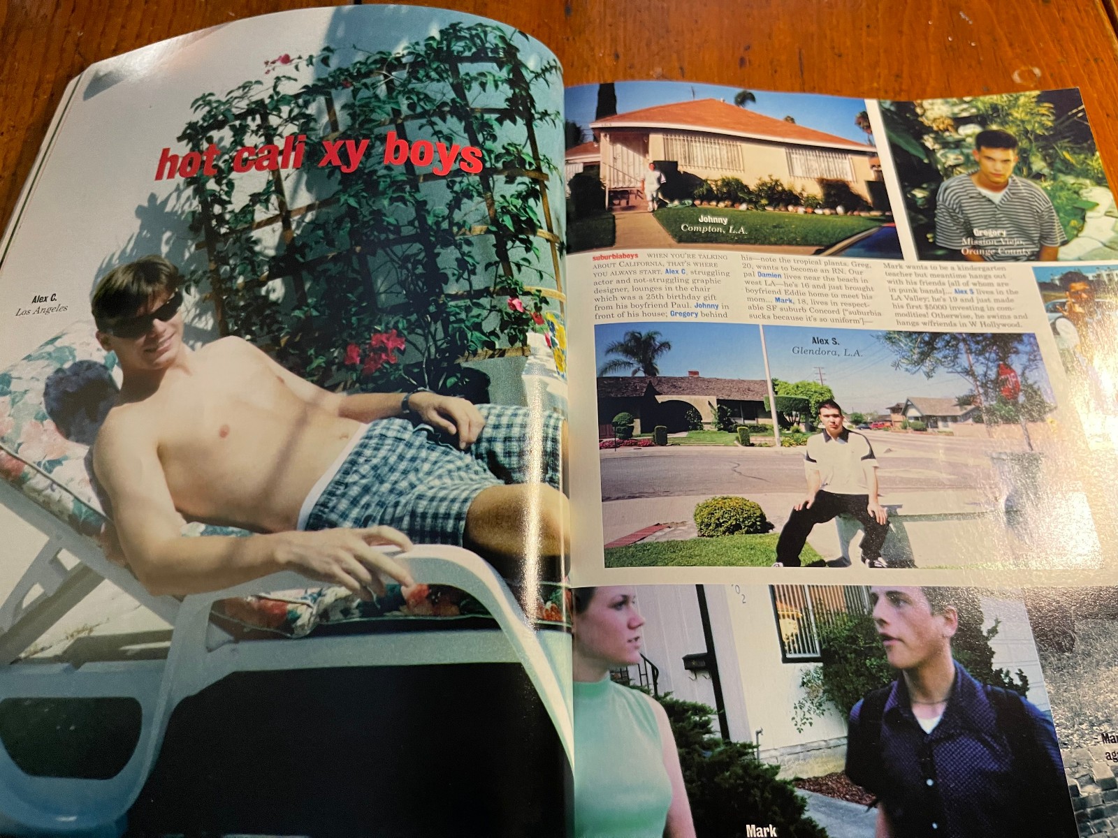 RARE Vintage XY Gay Magazine Number Ten December 1997 &lsquo;Calfornia&rsquo; Joshua Pucket