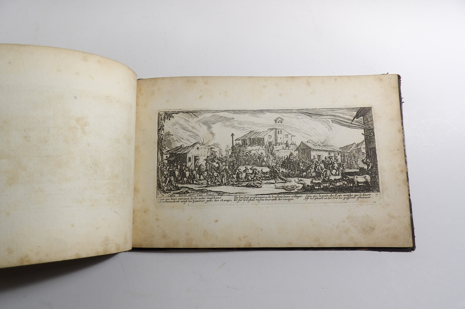 De Droeve Ellendigheden van den Oorlock Callot, Jacques 18 PLATES