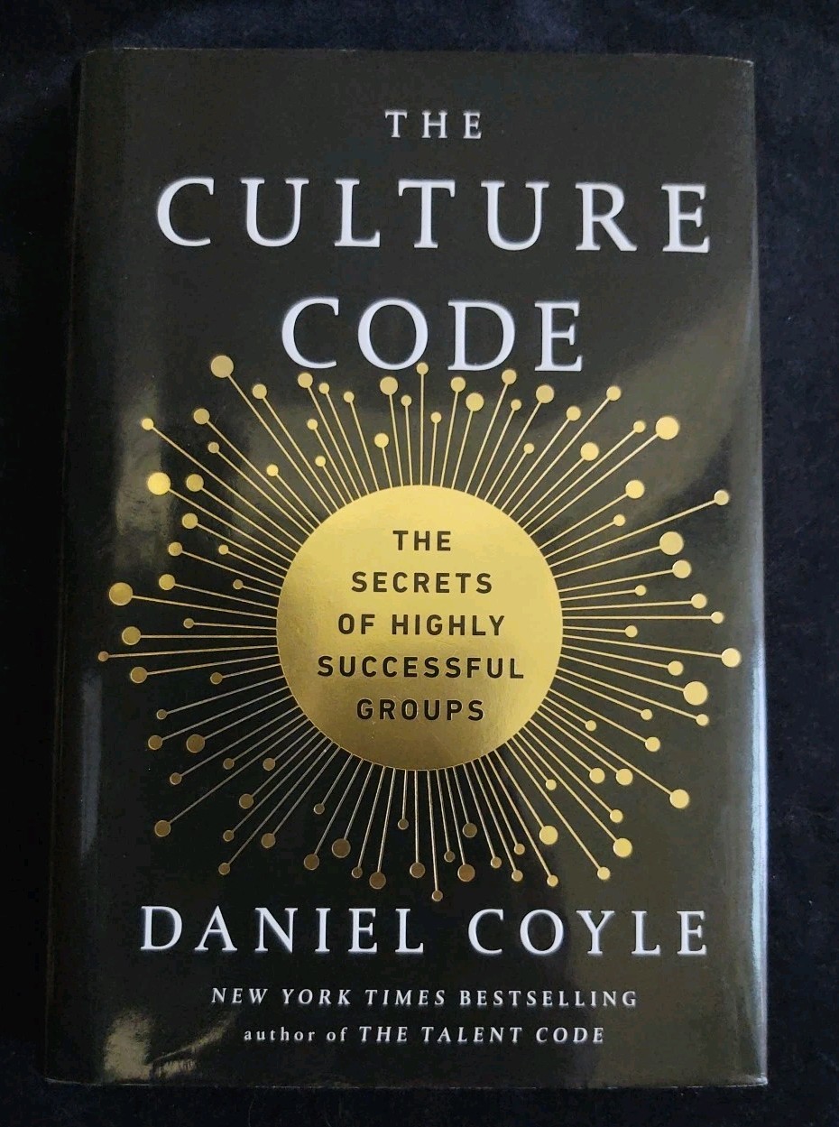 The Culture Code Secrets Of Highly Successful Groups Hardcover Book Daniel Coyle