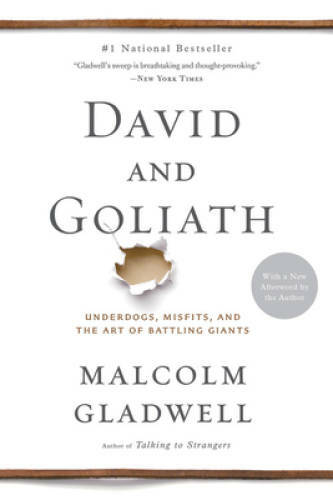David and Goliath: Underdogs, Misfits, and the Art of Bat – VERY GOOD