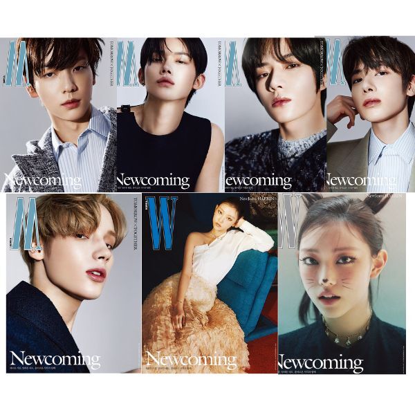 W Korea 2024 March TXT, NewJeans HAERIN KPOP, KSTAR, K FASHION, Kbeauty