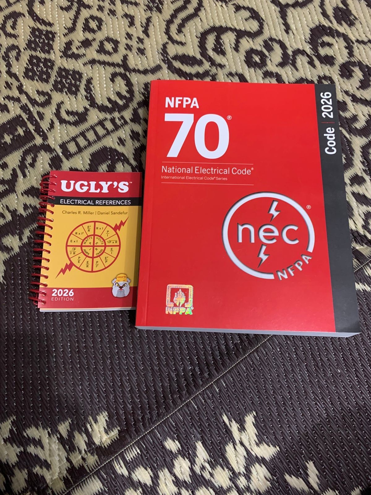 NFPA 70 National Electrical Code 2026 + Ugly electrical 26 Spiral