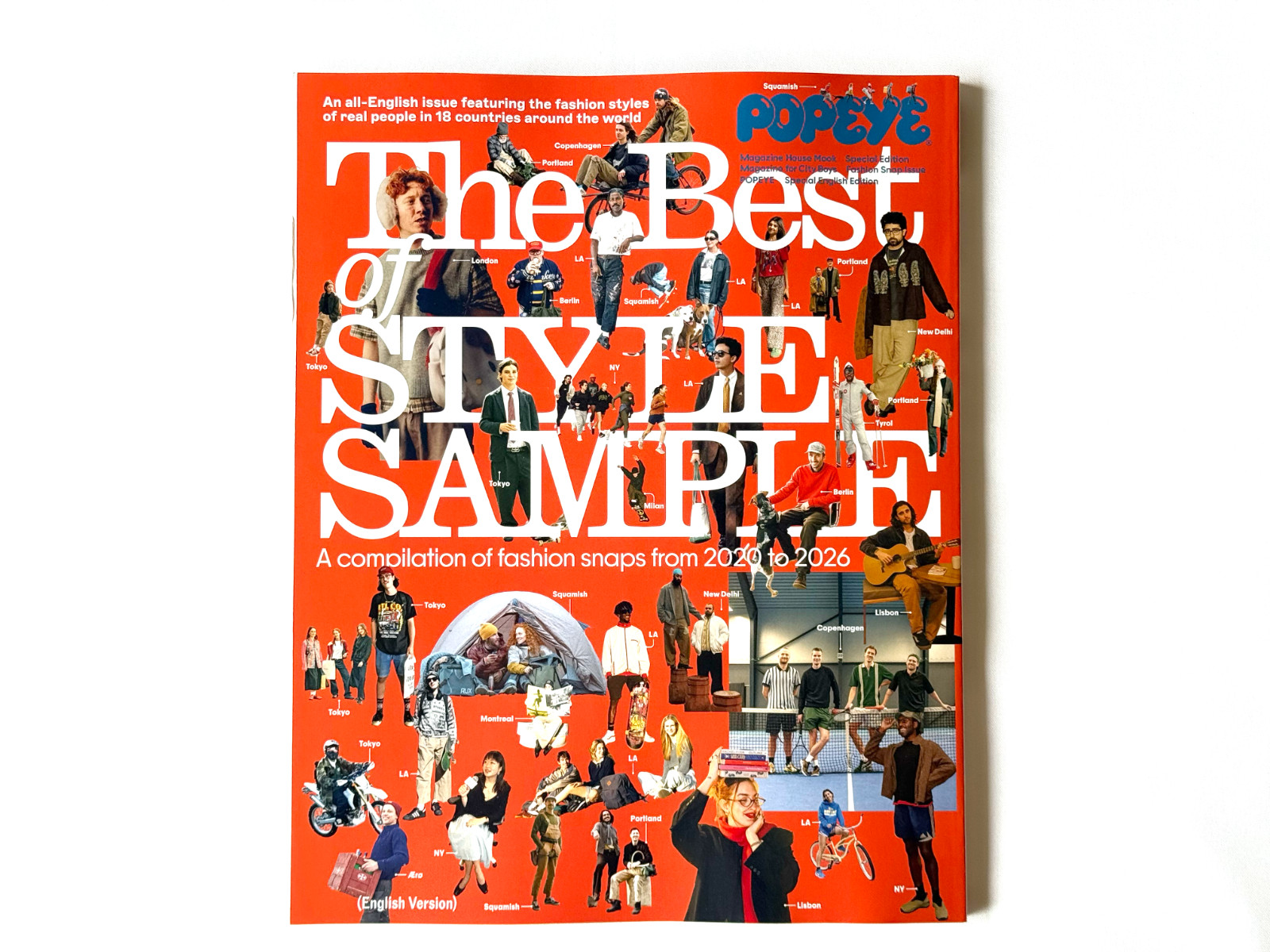 POPEYE Special English Edition The Best of STYLE SAMPLE Japan Magazine NEW 2026