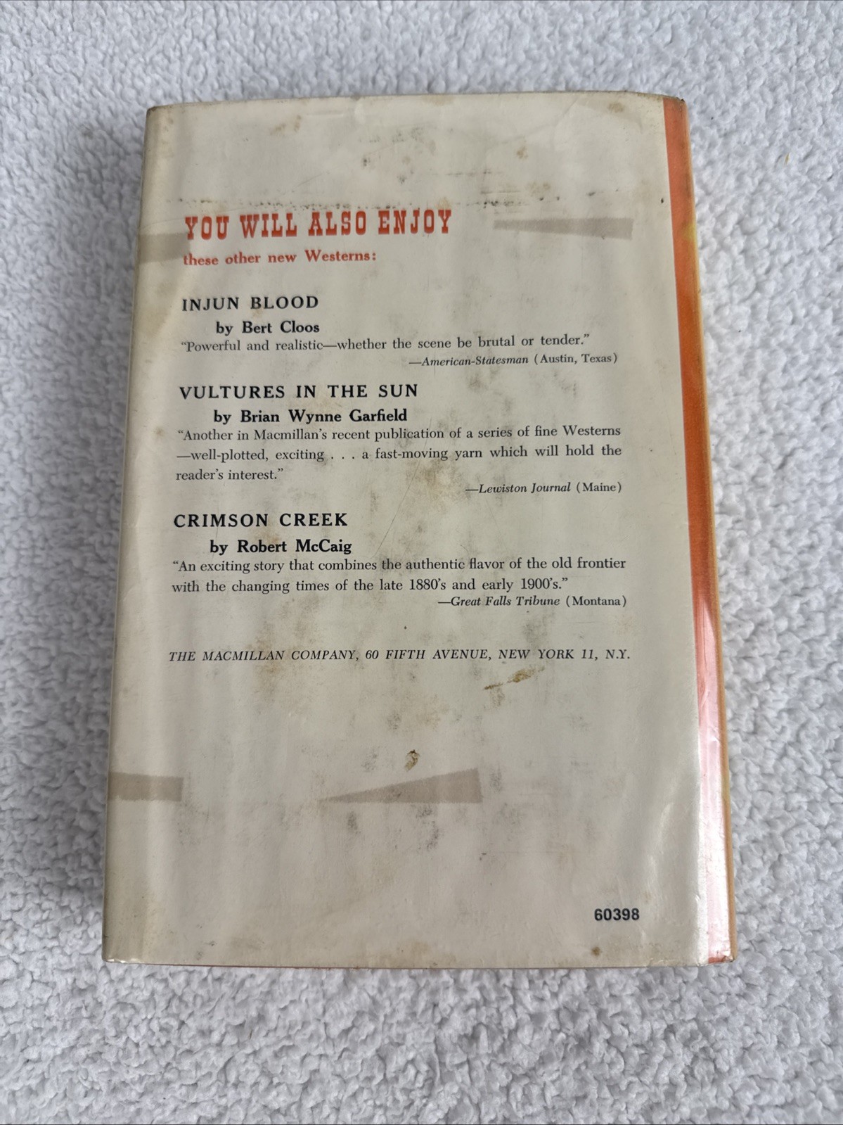 Rare Find! A Man Called Paladin 1963 F. C. Robertson. HC & DJ Western Hero