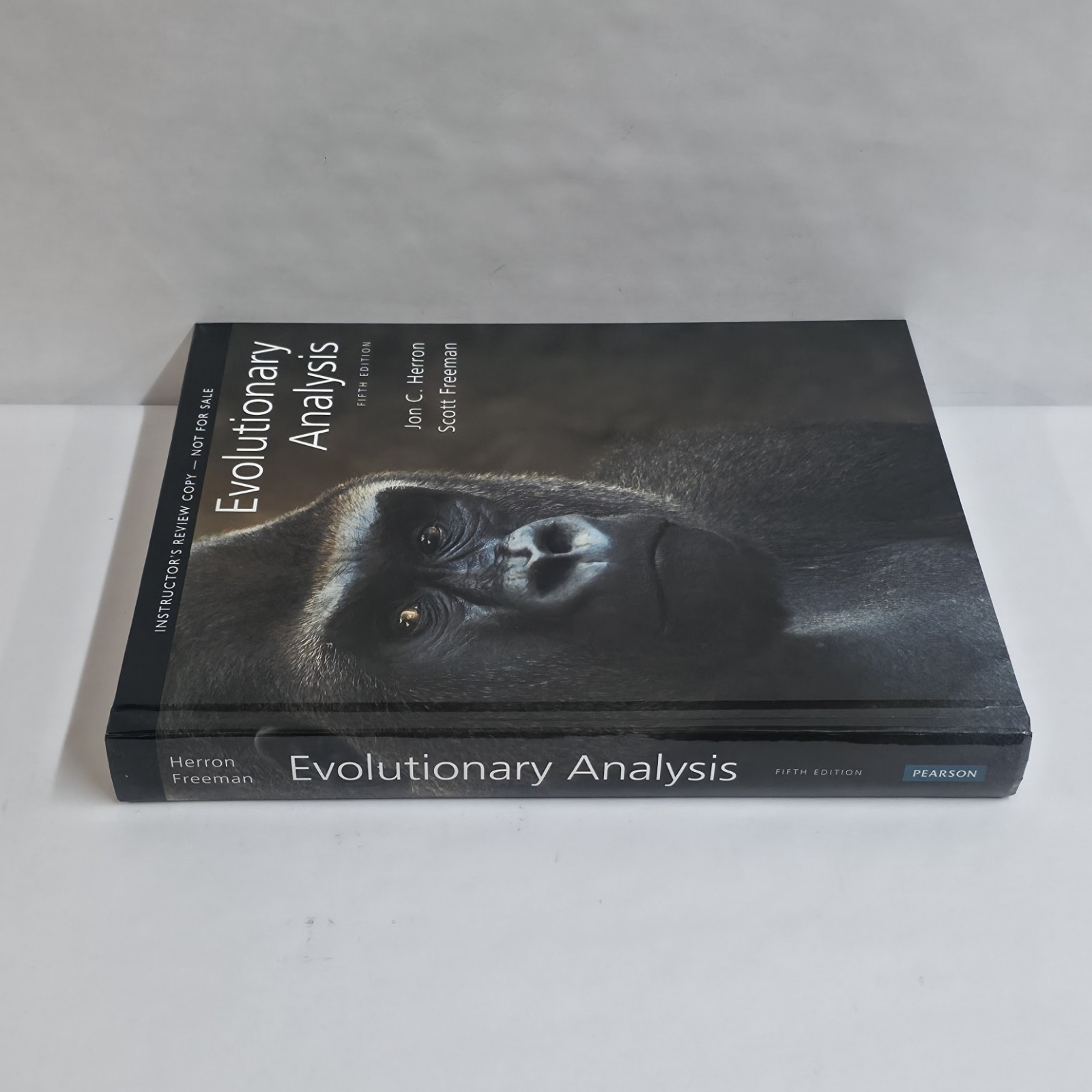 Evolutionary Analysis Instructor’s Edition, by Herron & Freeman, Like New
