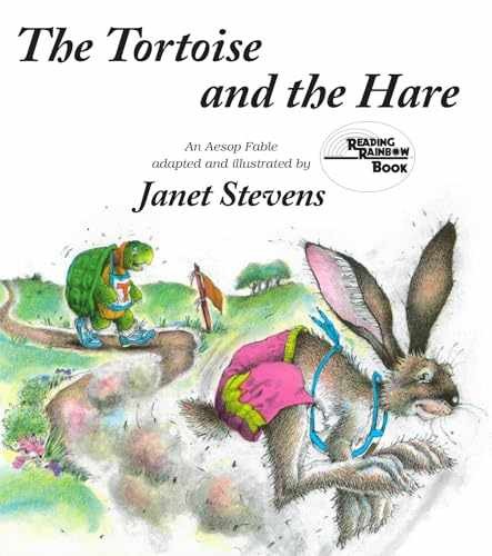 The Tortoise and the Hare: An Aesop – Paperback, by Janet Stevens – Very Good x