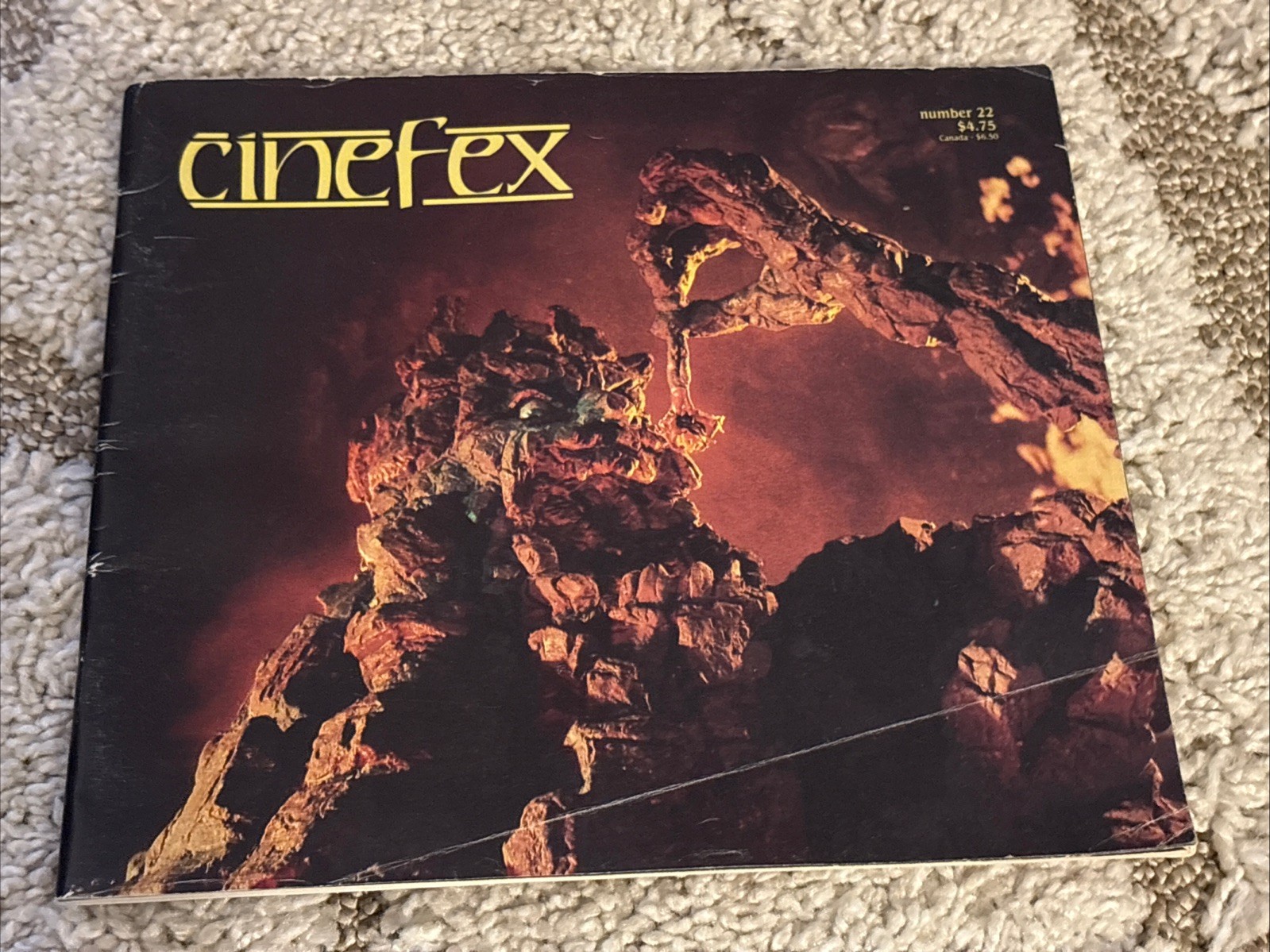 Vintage Cinefex Movie Special Effects # 22 June 1985 Disney Return To Oz & Baby