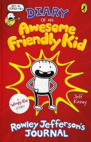 Diary of an Awesome Friendly Kid – Hardcover By jeff kinney – VERY GOOD