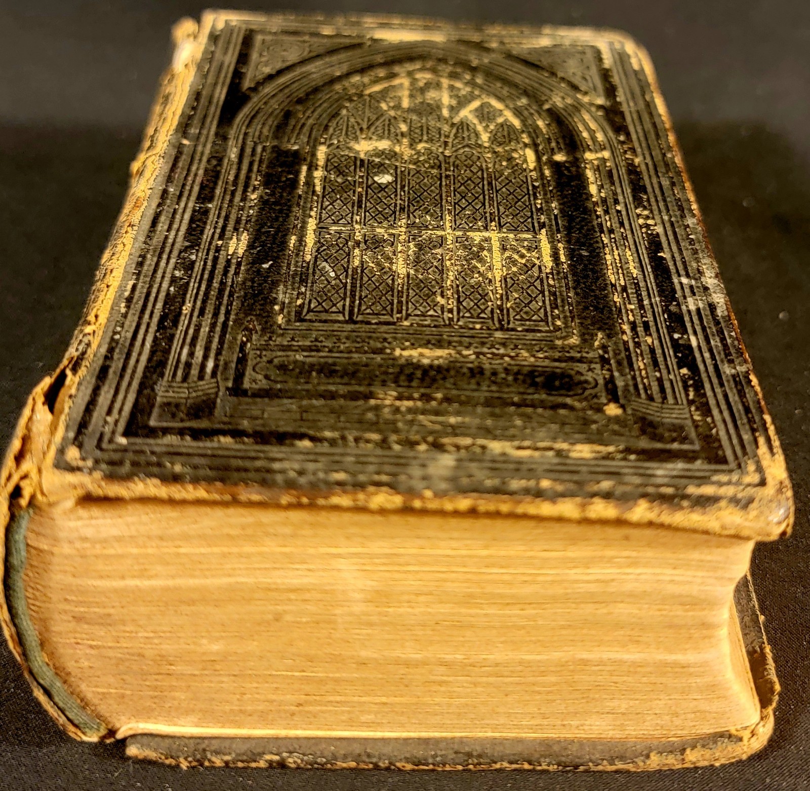 1849 Hymns Methodist Episcopal Church *Leather Binding 736 Pages Abolitionist  
