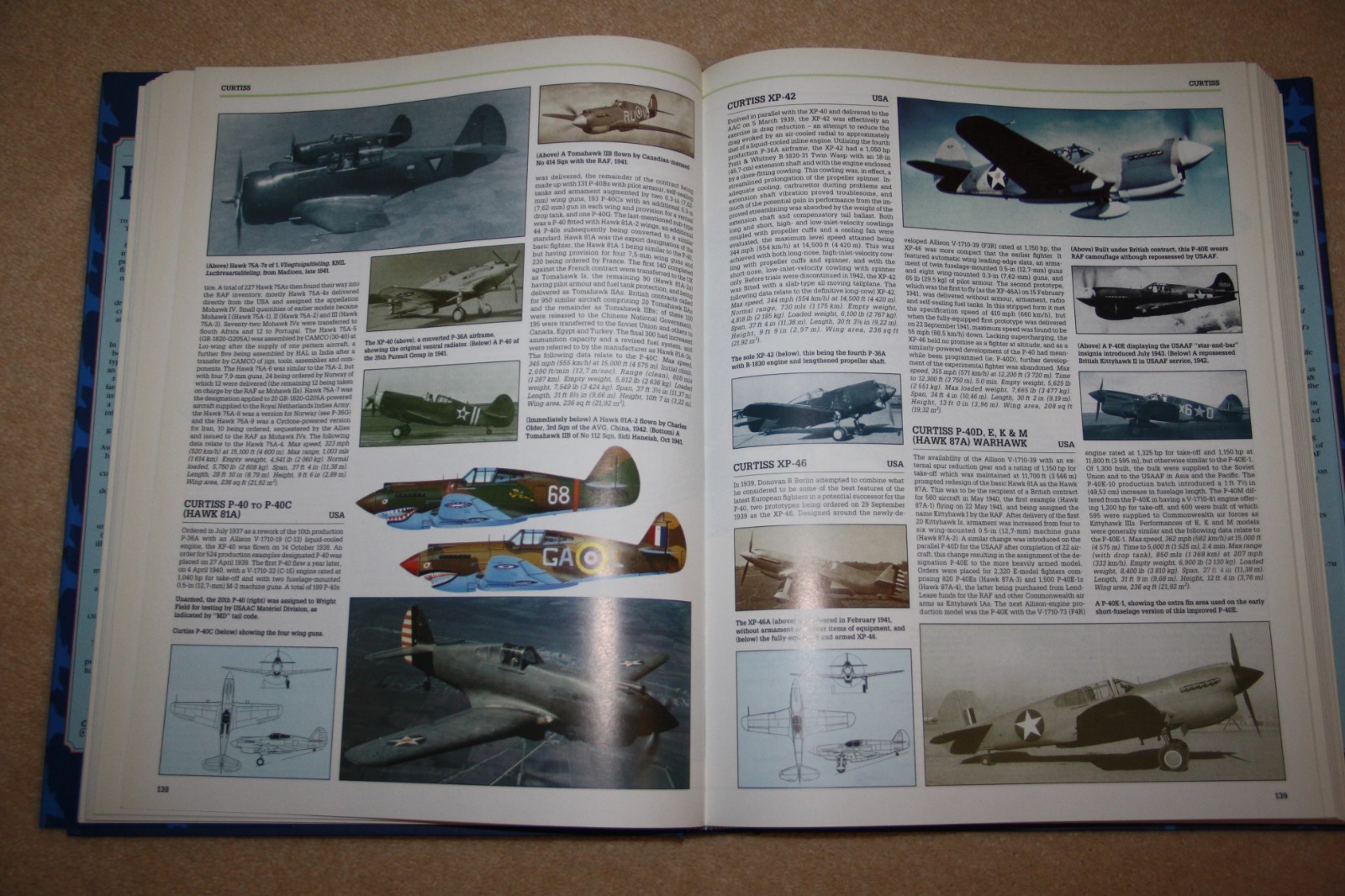 The Complete Book of FIGHTERS An illustrated Encyclopedia 600+ Pages Near Mint