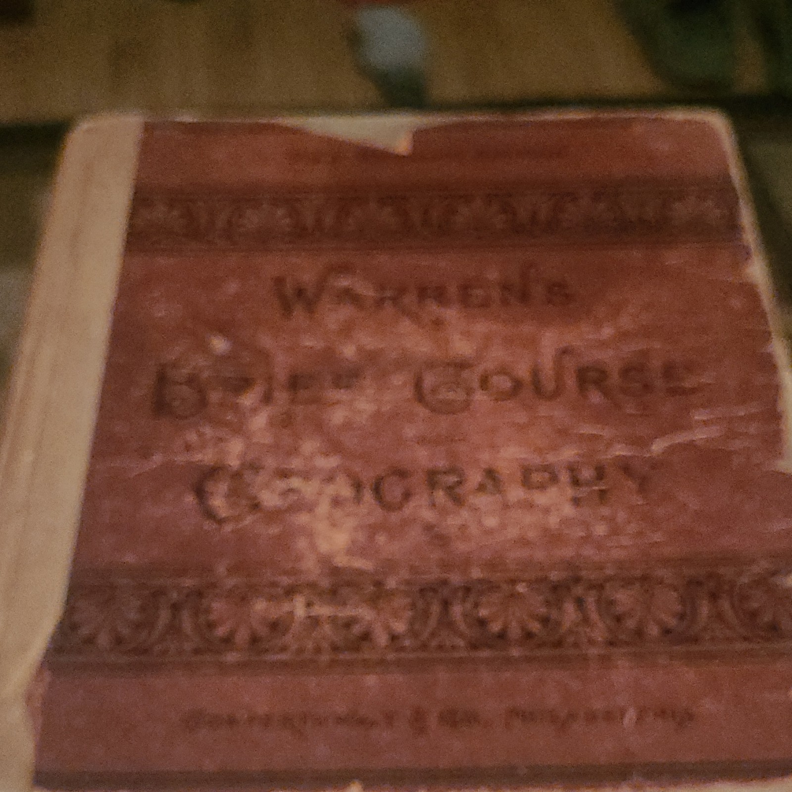 Warren’s Brief Course in Geography: World Geography Hardcover Book, English