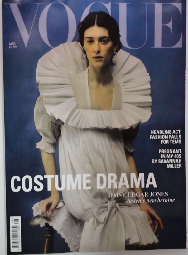Vogue UK magazine August 2026 Daisy Edgar-Jones: Jane Austen&rsquo;s new heroine