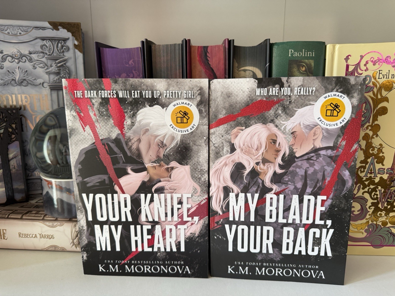 Your Knife, My Heart by K.M. Moronova Paperback Walmart Exclusive with Art